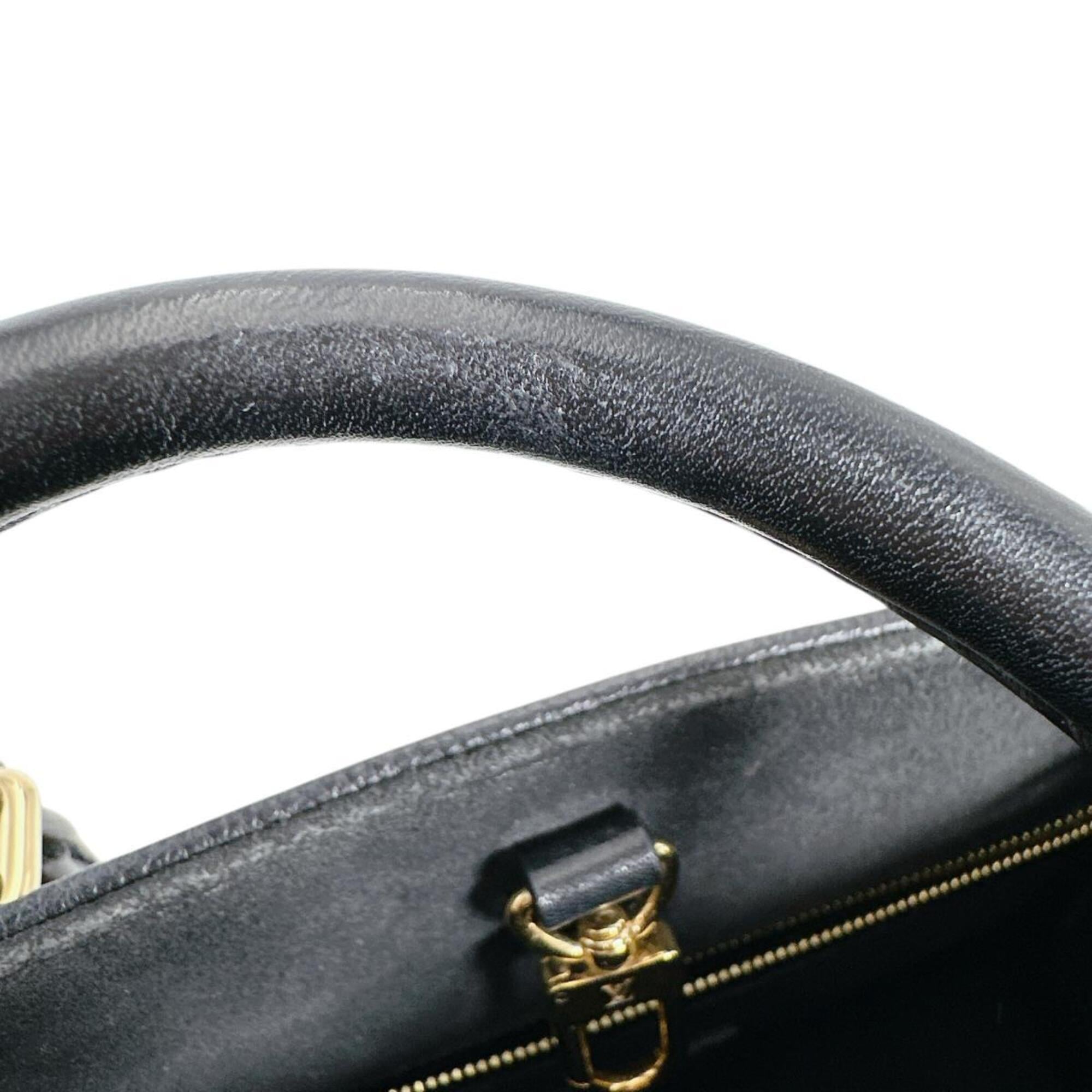 Louis Vuitton Black Noir Monogram Empreinte Handbag Tote Bag (Pre-Owned)