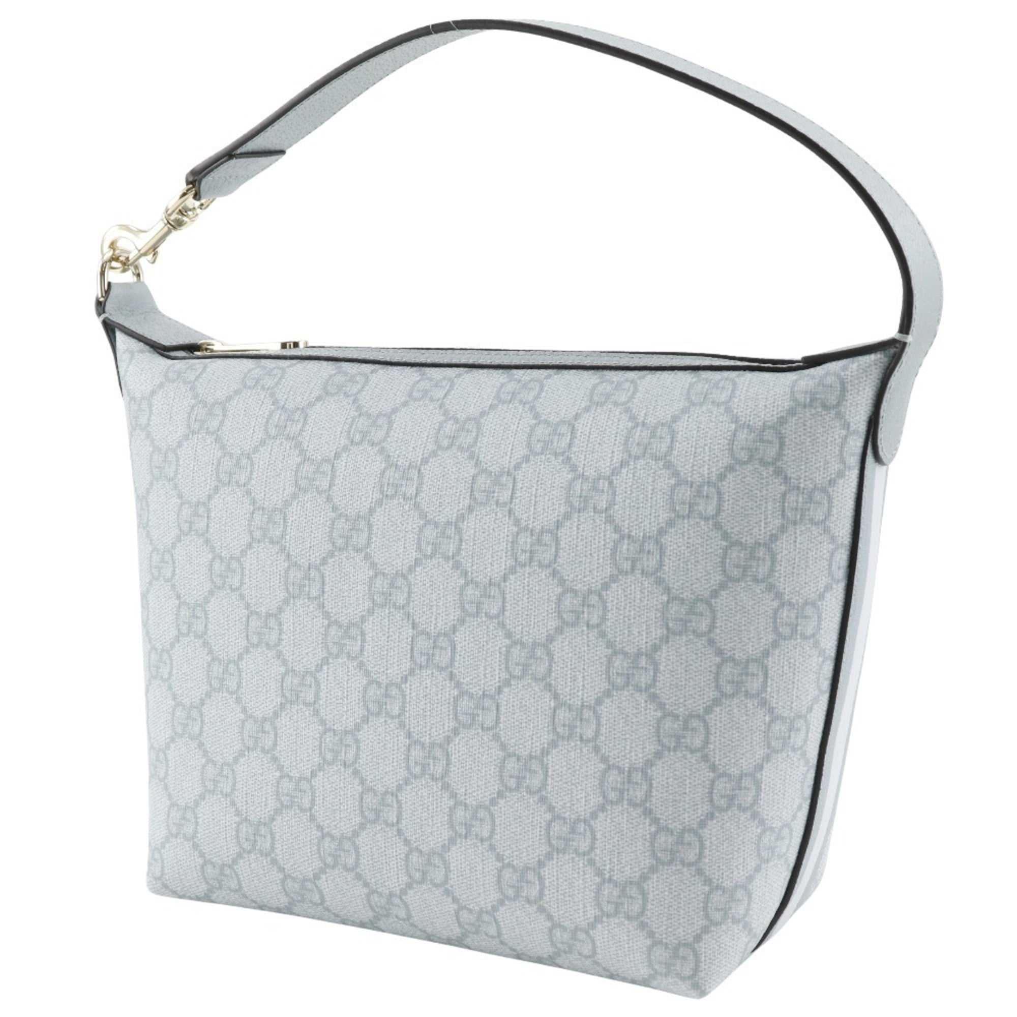Gucci Ophidia Blue Gg Supreme Shoulder Bag (Pre-Owned)