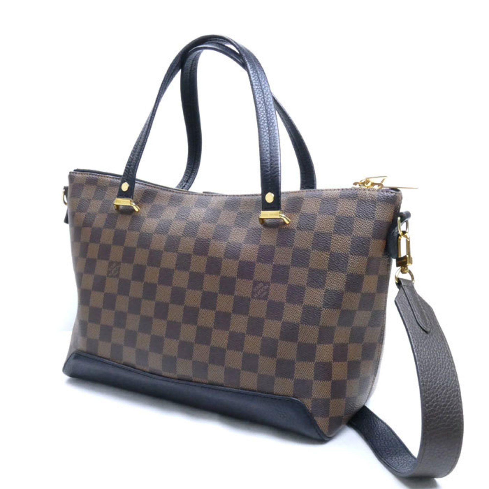 Louis Vuitton Brown Damier Canvas Shoulder Bag (Pre-Owned)