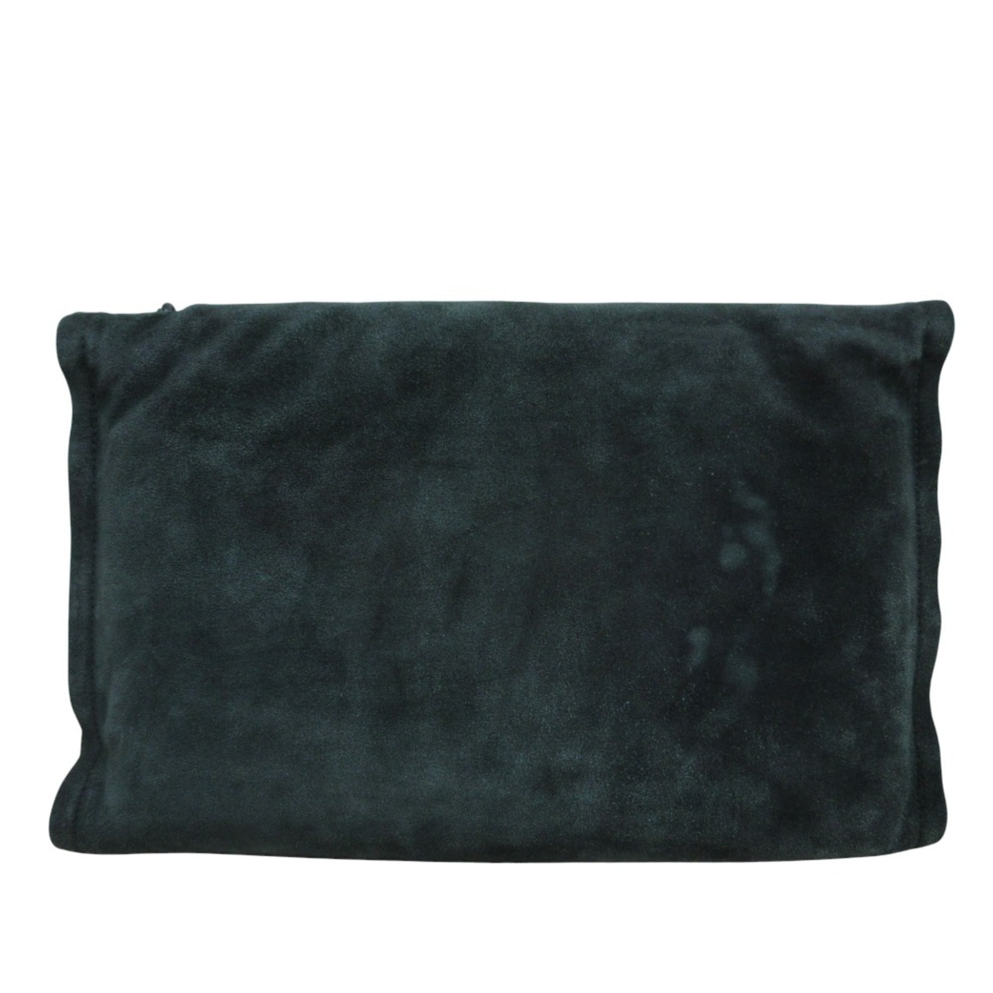 Salvatore Ferragamo Green Suede Shoulder Bag (Pre-Owned)