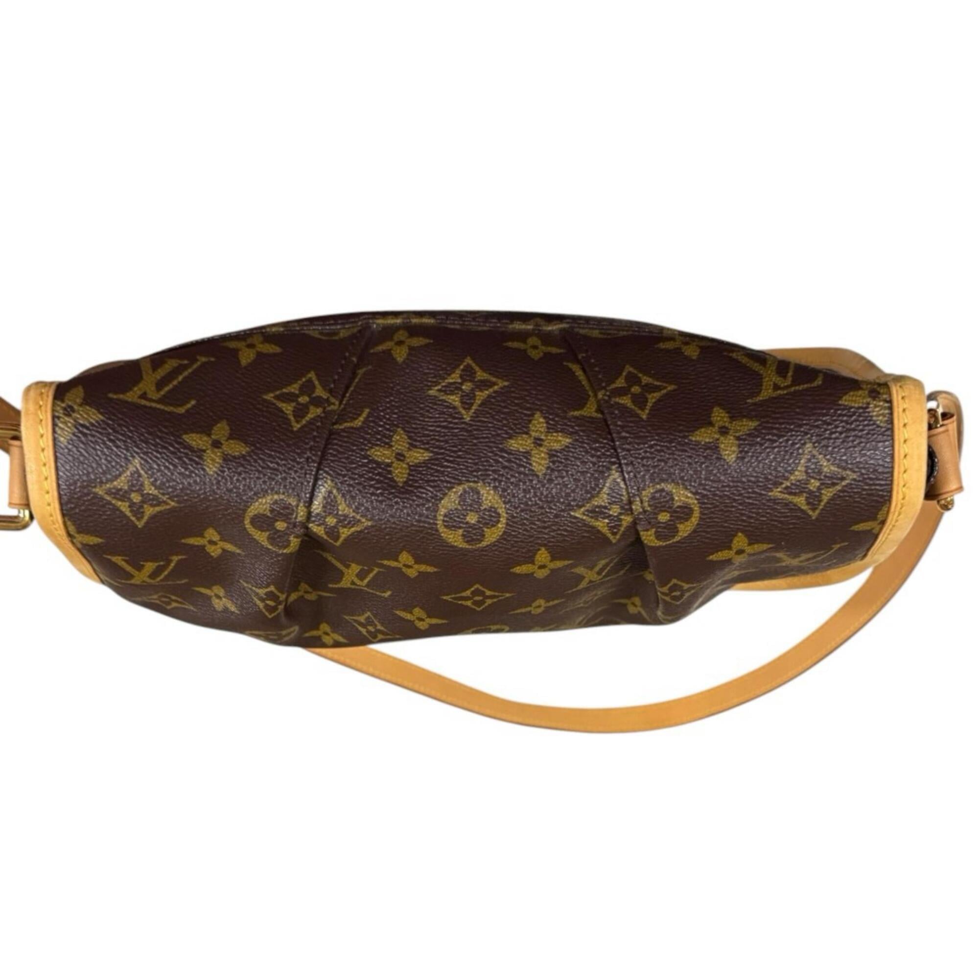Louis Vuitton Brown Monogram Shoulder Bag (Pre-Owned)