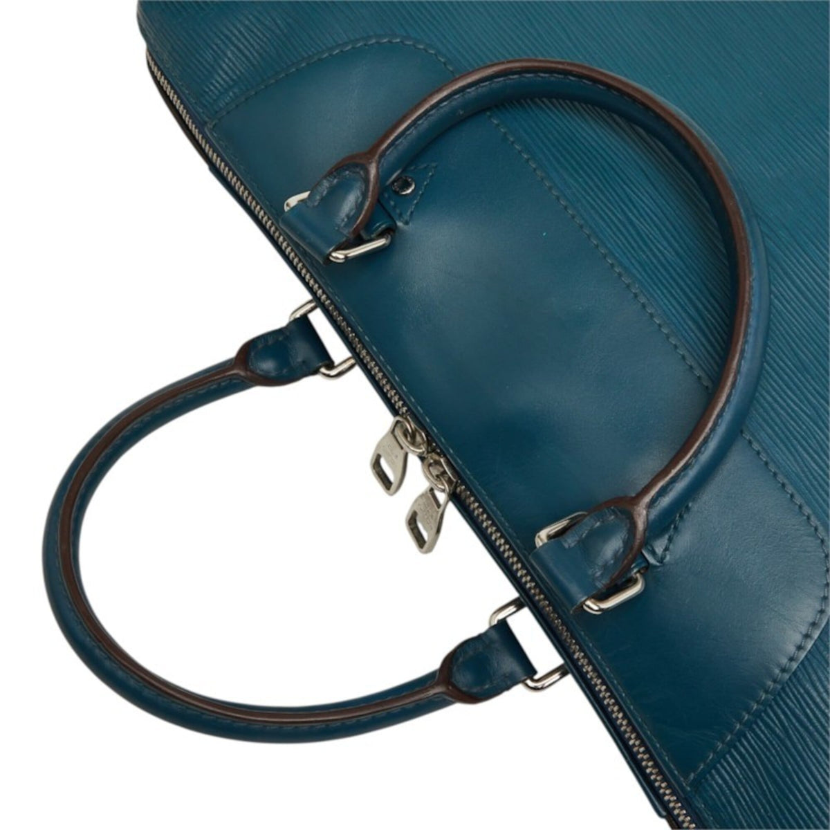Louis Vuitton Toledo Blue Leather Briefcase (Pre-Owned)