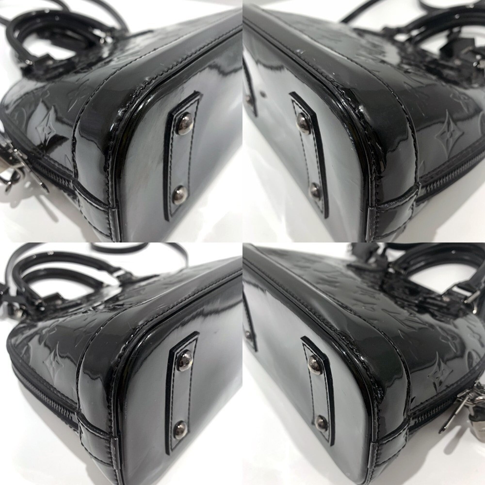 Louis Vuitton Vernis Black Vernis Shoulder Bag (Pre-Owned)