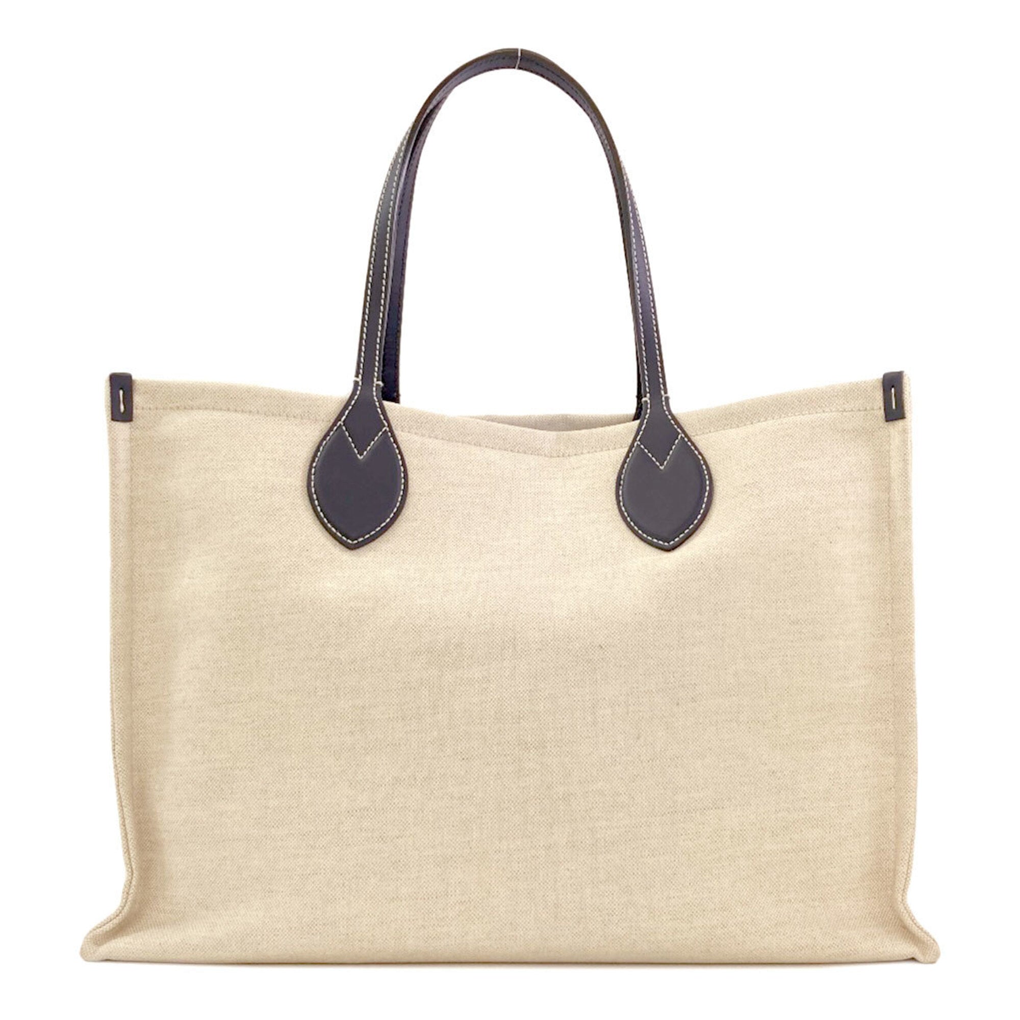 Gucci Beige Canvas Pouch Tote Bag (Pre-Owned)