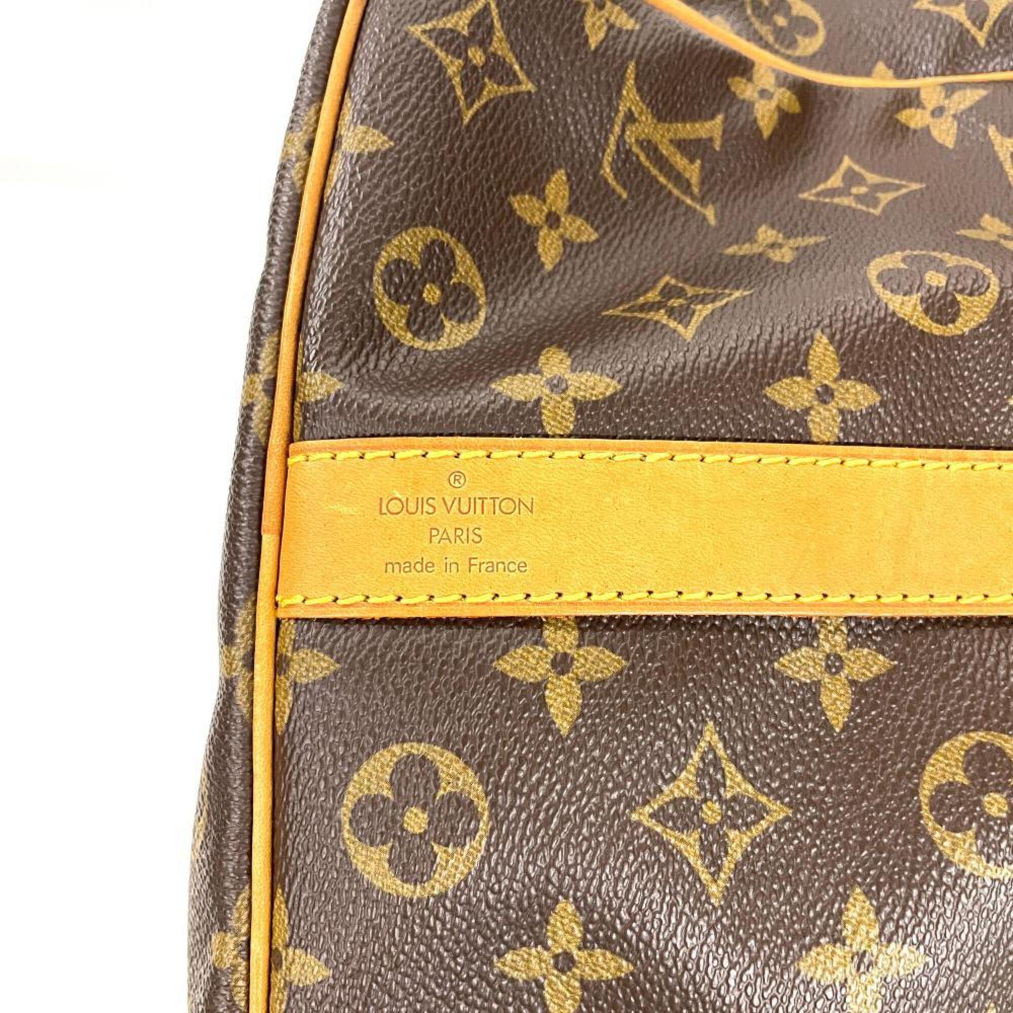 Louis Vuitton Brown Monogram Canvas Boston Bag (Pre-Owned)