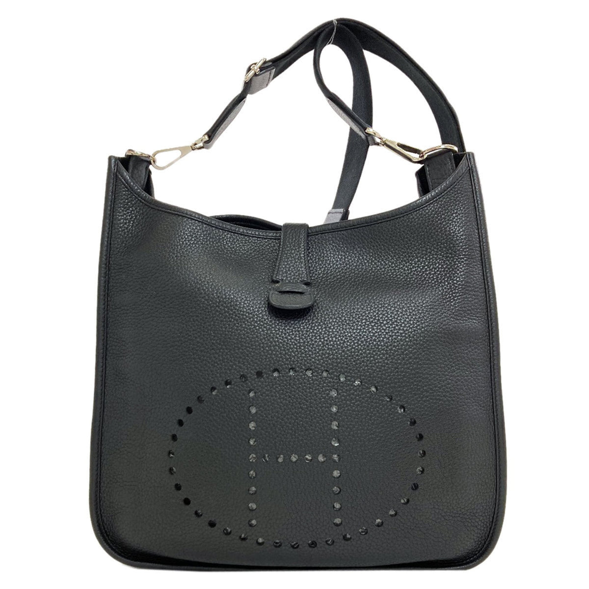 Hermes Evelyne Black Shoulder Bag (Pre-Owned)