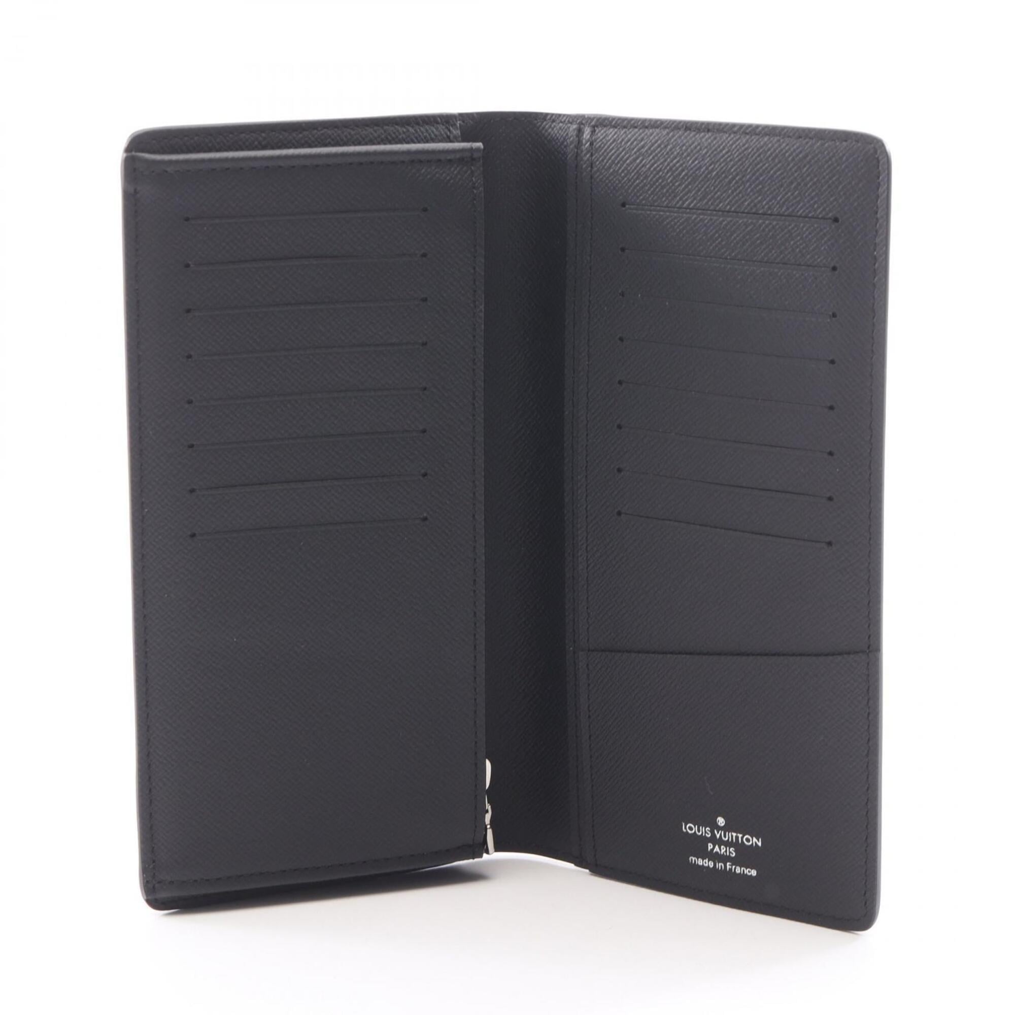 Louis Vuitton Black Pvc Long Wallet (Bi-Fold) (Pre-Owned)