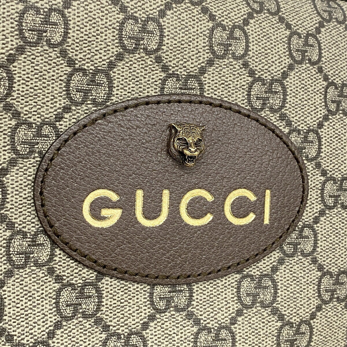 Gucci Brown Pvc Shoulder Bag (Pre-Owned)