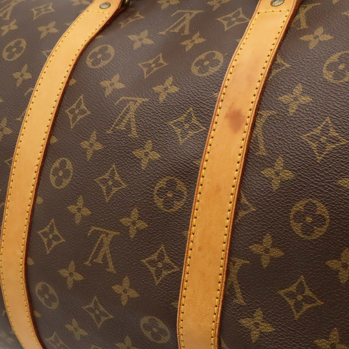 Louis Vuitton Brown Monogram Monogram Boston Bag Handbag (Pre-Owned)