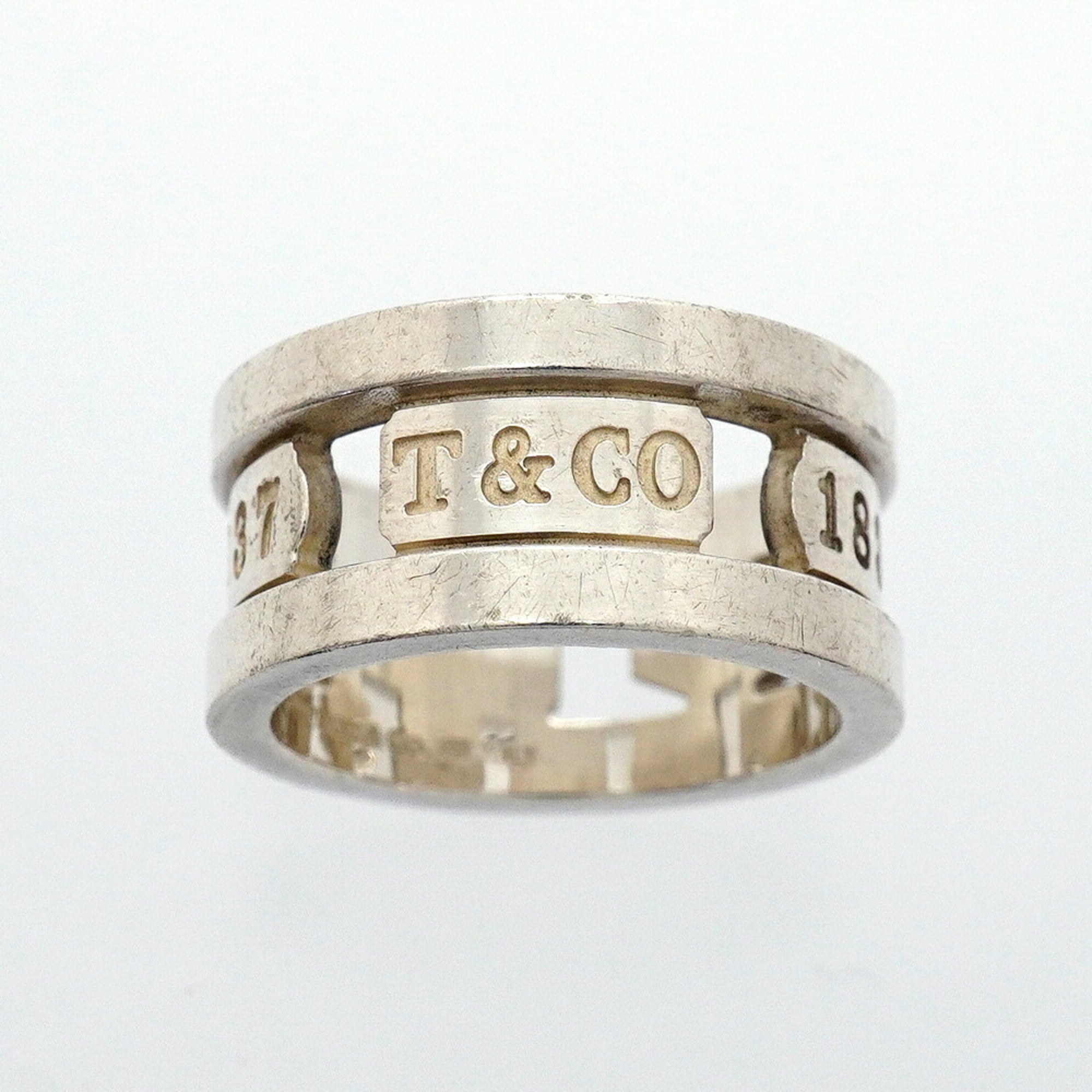 Tiffany Silver 925 Band Ring (Pre-Owned)