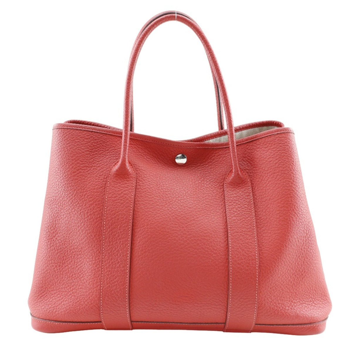 Hermes Red Color Negonda Leather Tote Bag (Pre-Owned)