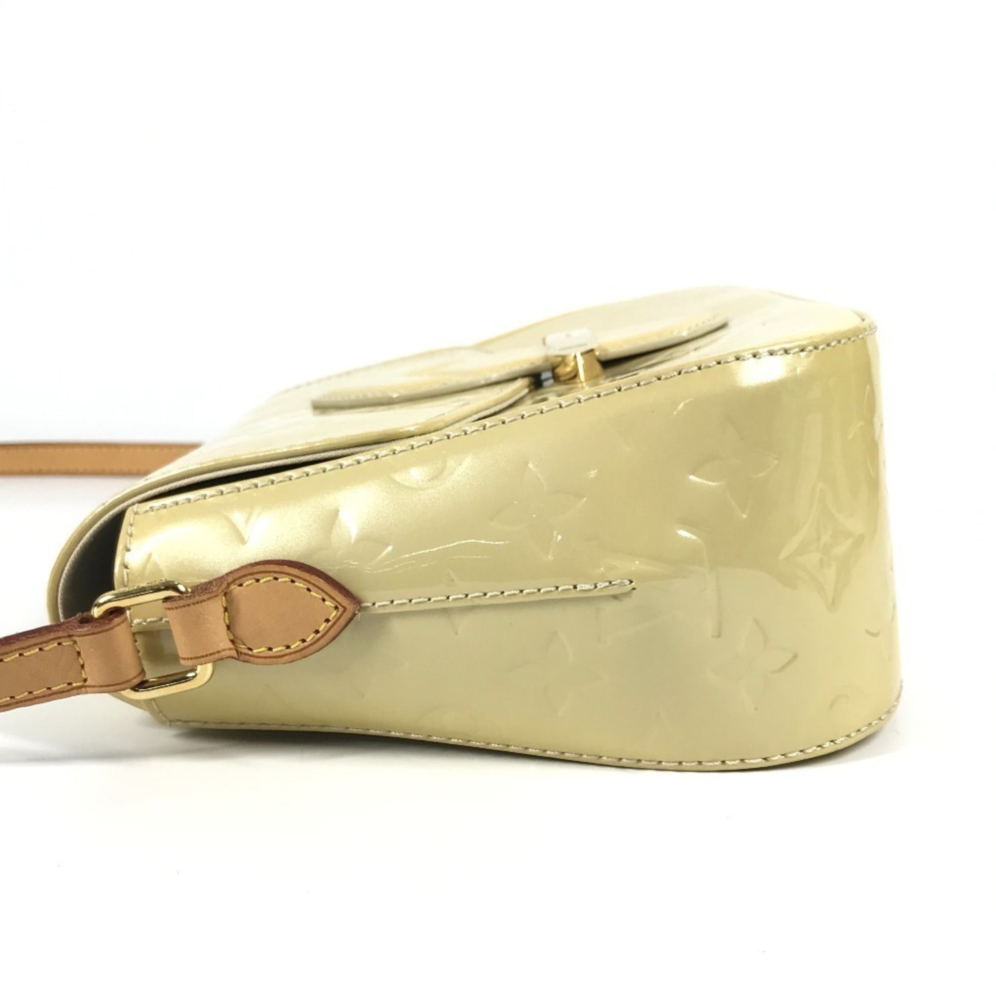 Louis Vuitton Yellow Monogram Vernis Shoulder Bag (Pre-Owned)