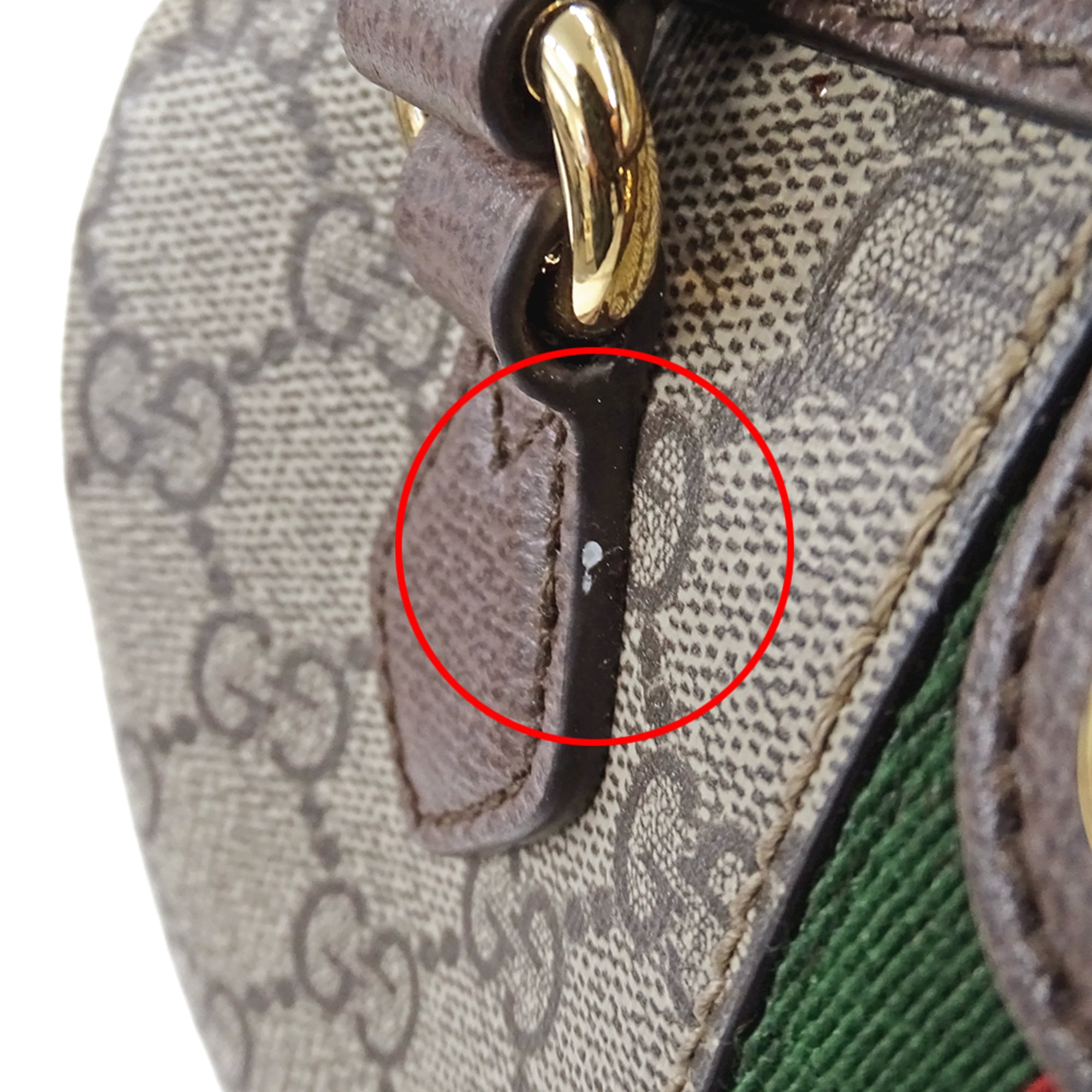 Gucci Beige Brown Gg Supreme Canvas Handbag Shoulder Bag (Pre-Owned)