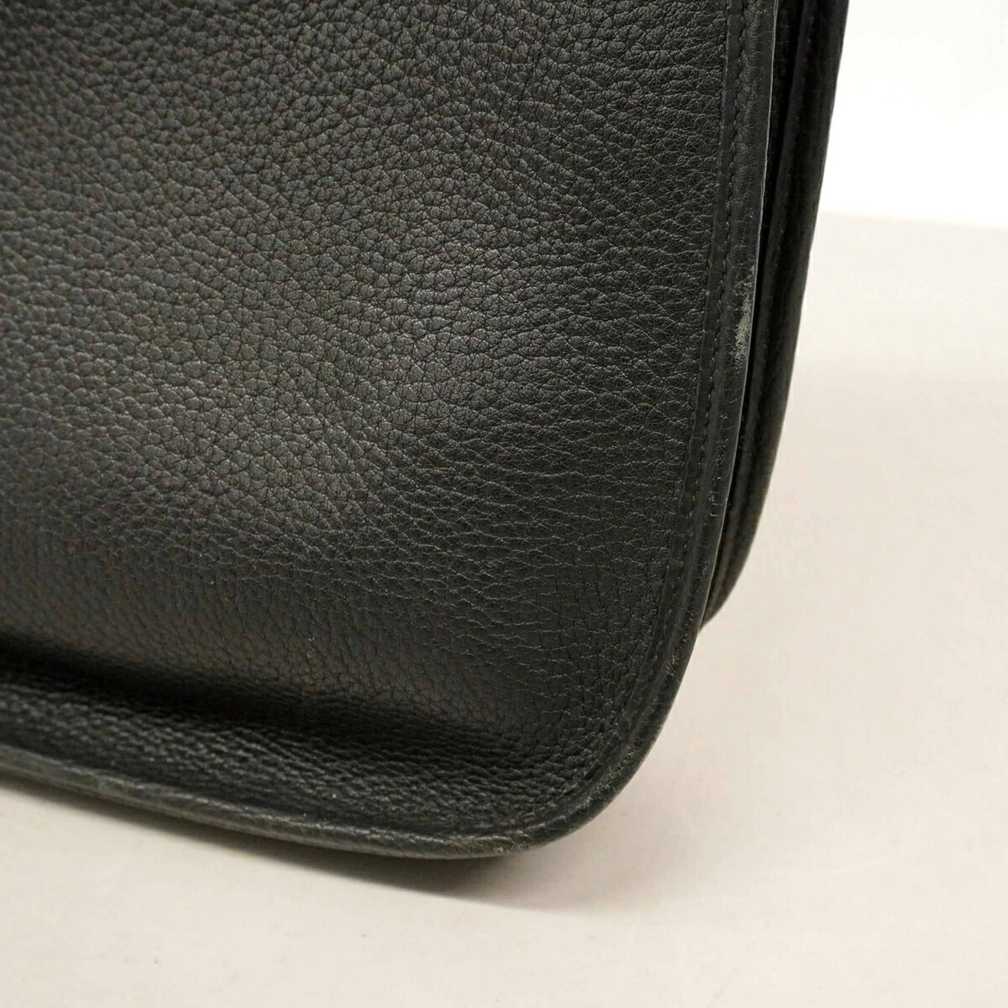 Hermes Black Ardennes Leather Shoulder Bag (Pre-Owned)