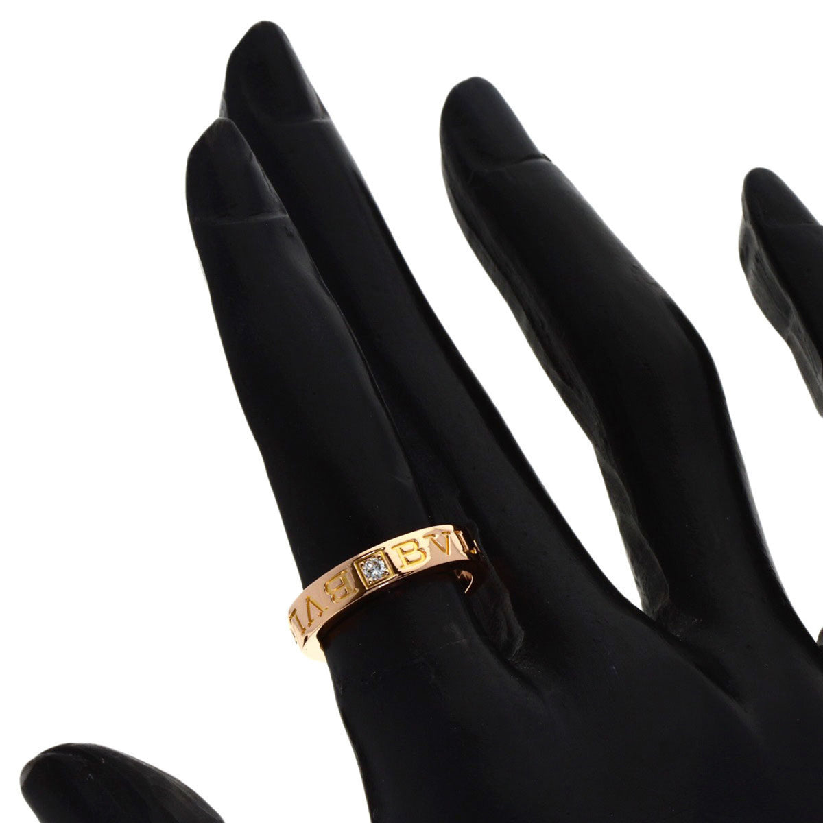 Bvlgari Pink Gold (18K) Band Ring (Pre-Owned)