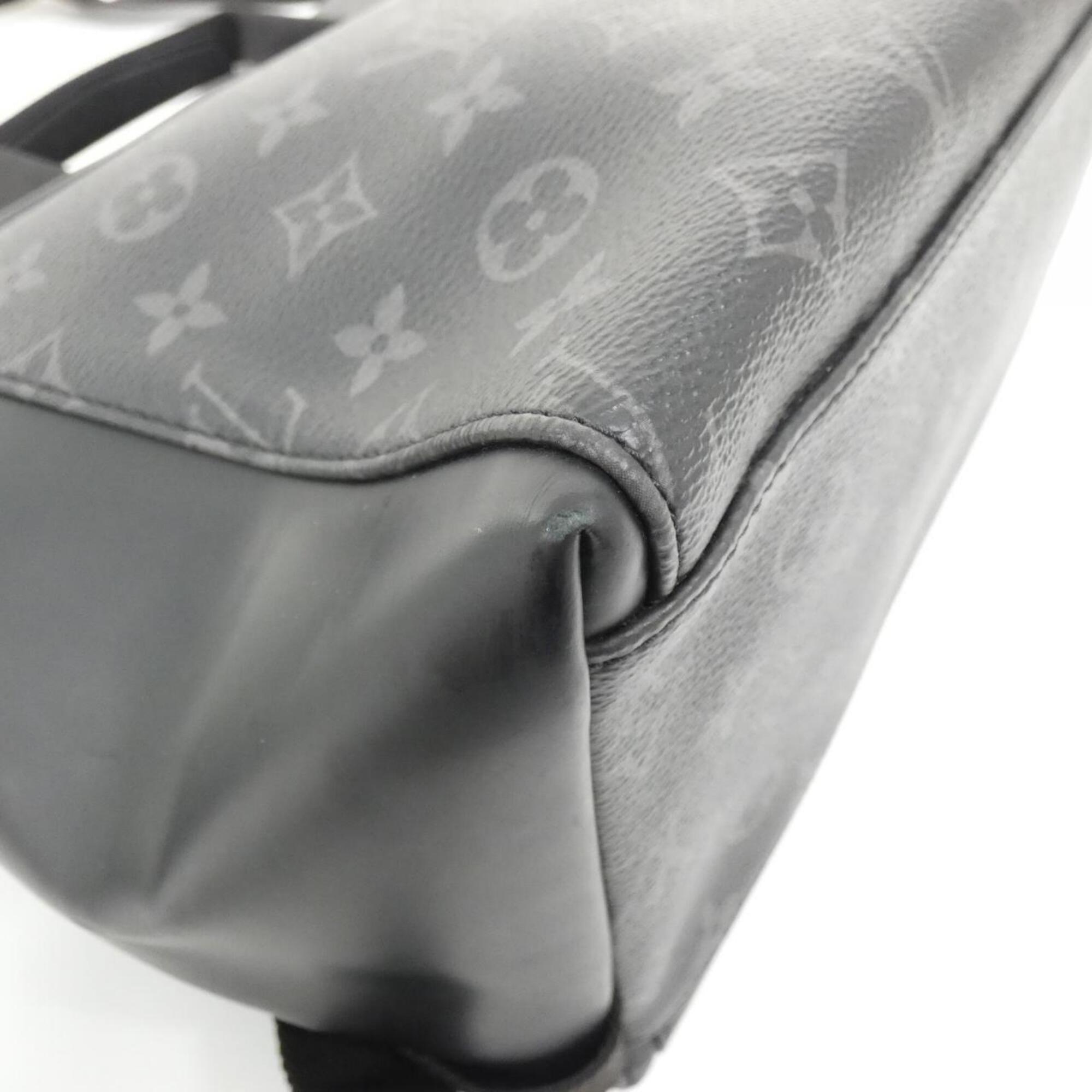 Louis Vuitton Black Coated Canvas Shoulder Bag (Pre-Owned)