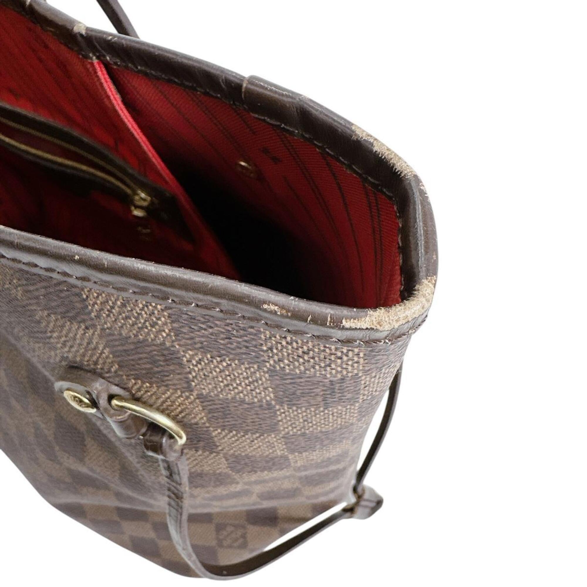 Louis Vuitton Brown Damier Canvas Tote Bag (Pre-Owned)