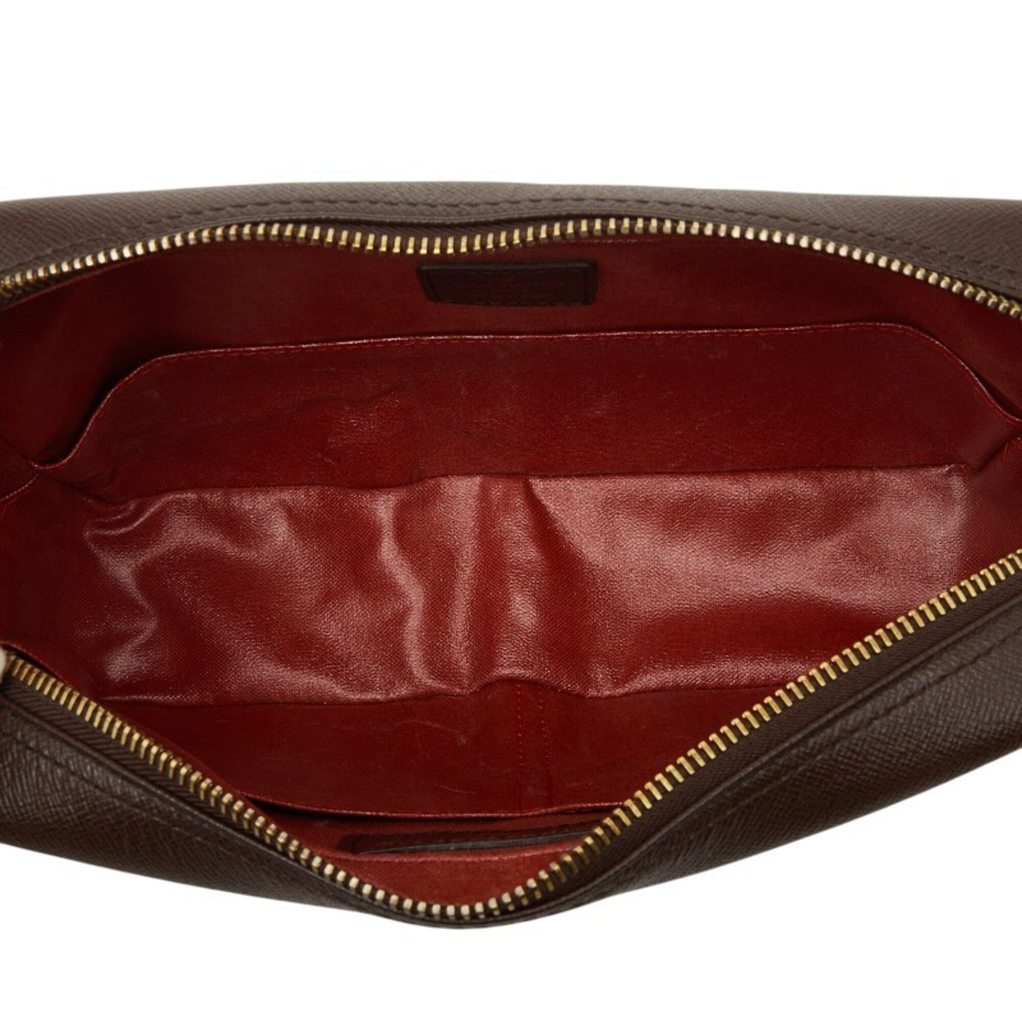 Louis Vuitton Brown Pvc Pouch (Pre-Owned)