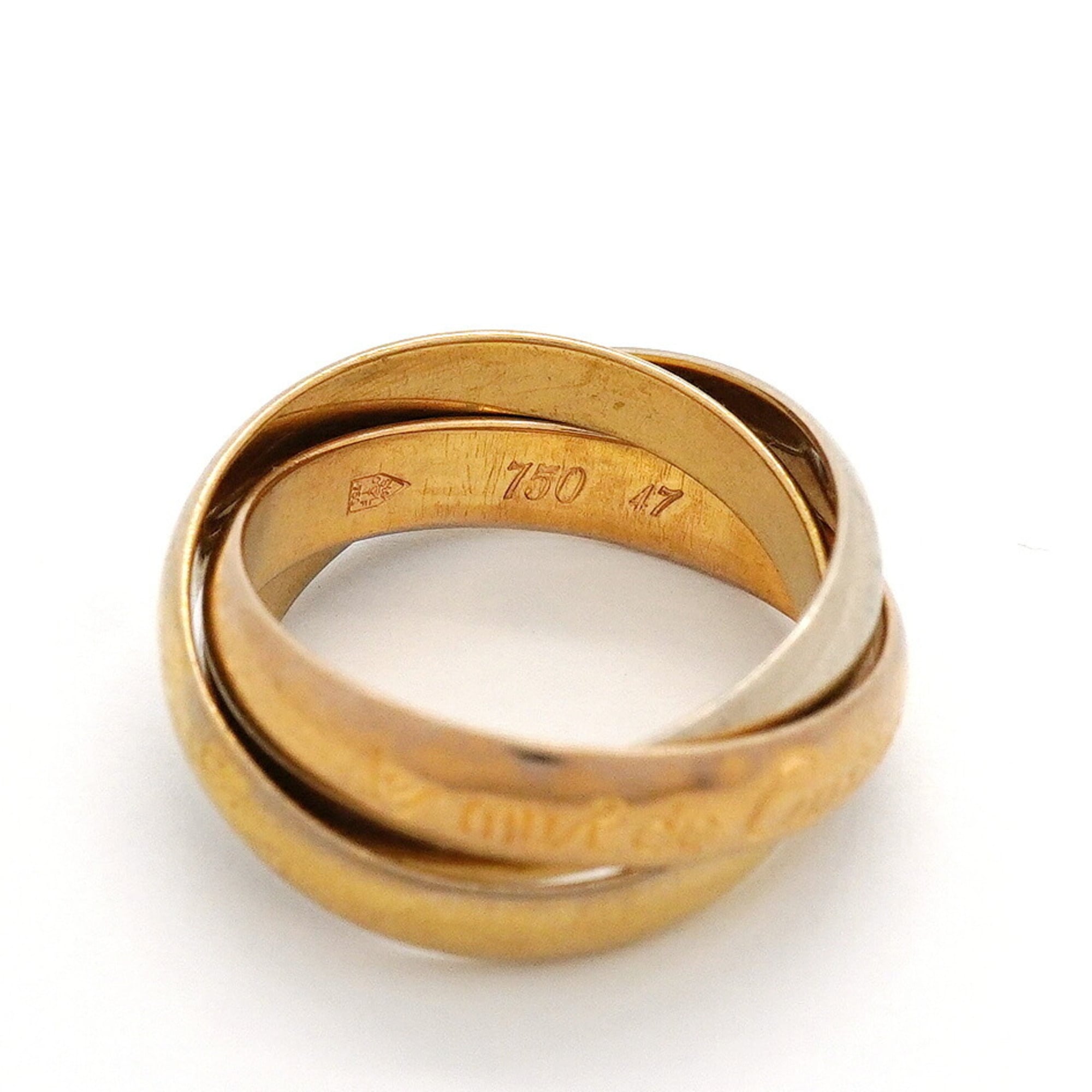 Cartier Yellow Gold (18K) Pink Gold (18K) White Gold (18K) Band Ring (Pre-Owned)