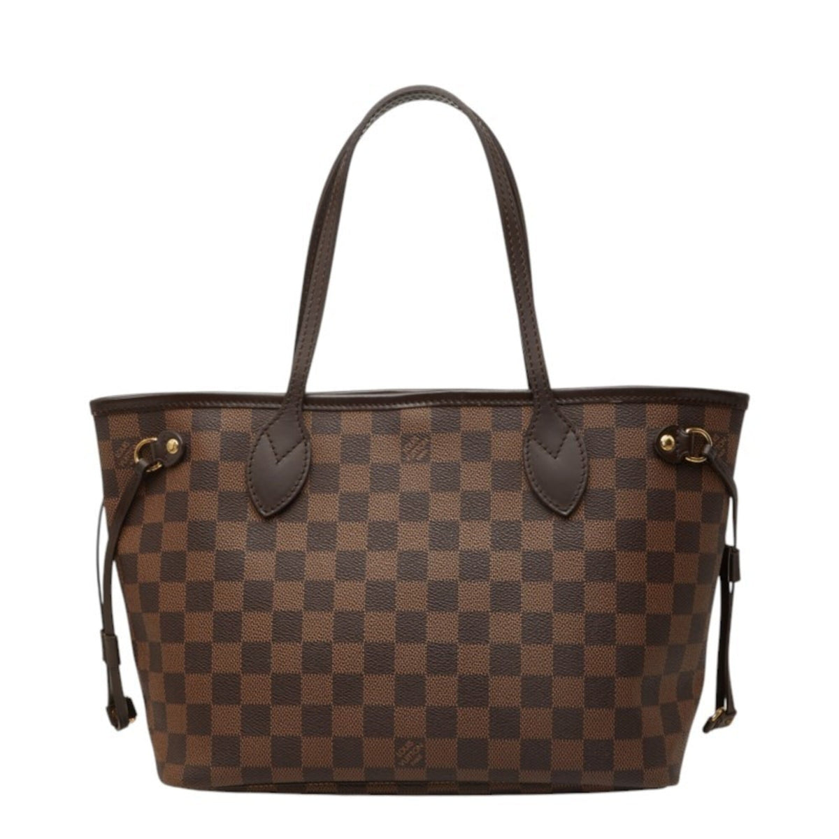 Louis Vuitton Brown Pvc Leather Handbag Tote Bag (Pre-Owned)