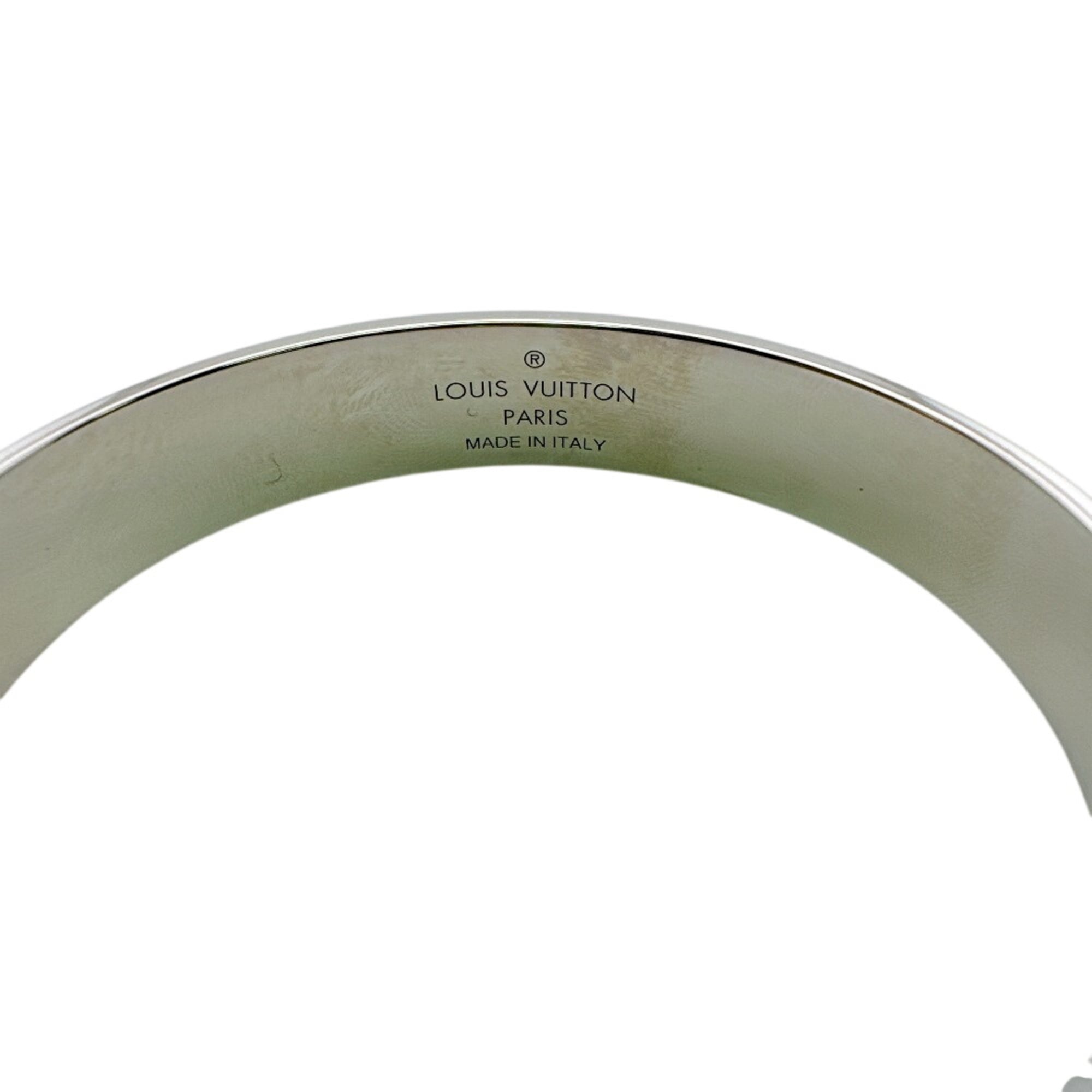 Louis Vuitton Silver Metal Charm Bracelet (Pre-Owned)