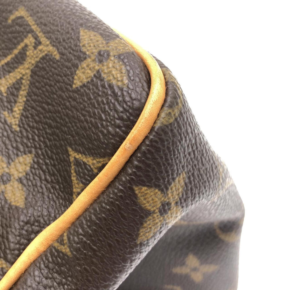 Louis Vuitton Brown Coated Canvas Handbag (Pre-Owned)