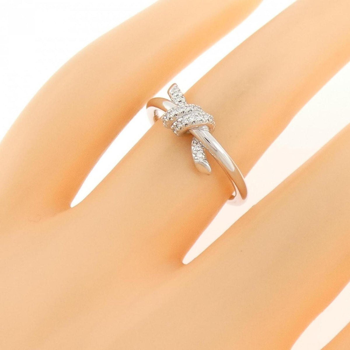 Tiffany White Gold White Gold (18K) Band Ring (Pre-Owned)