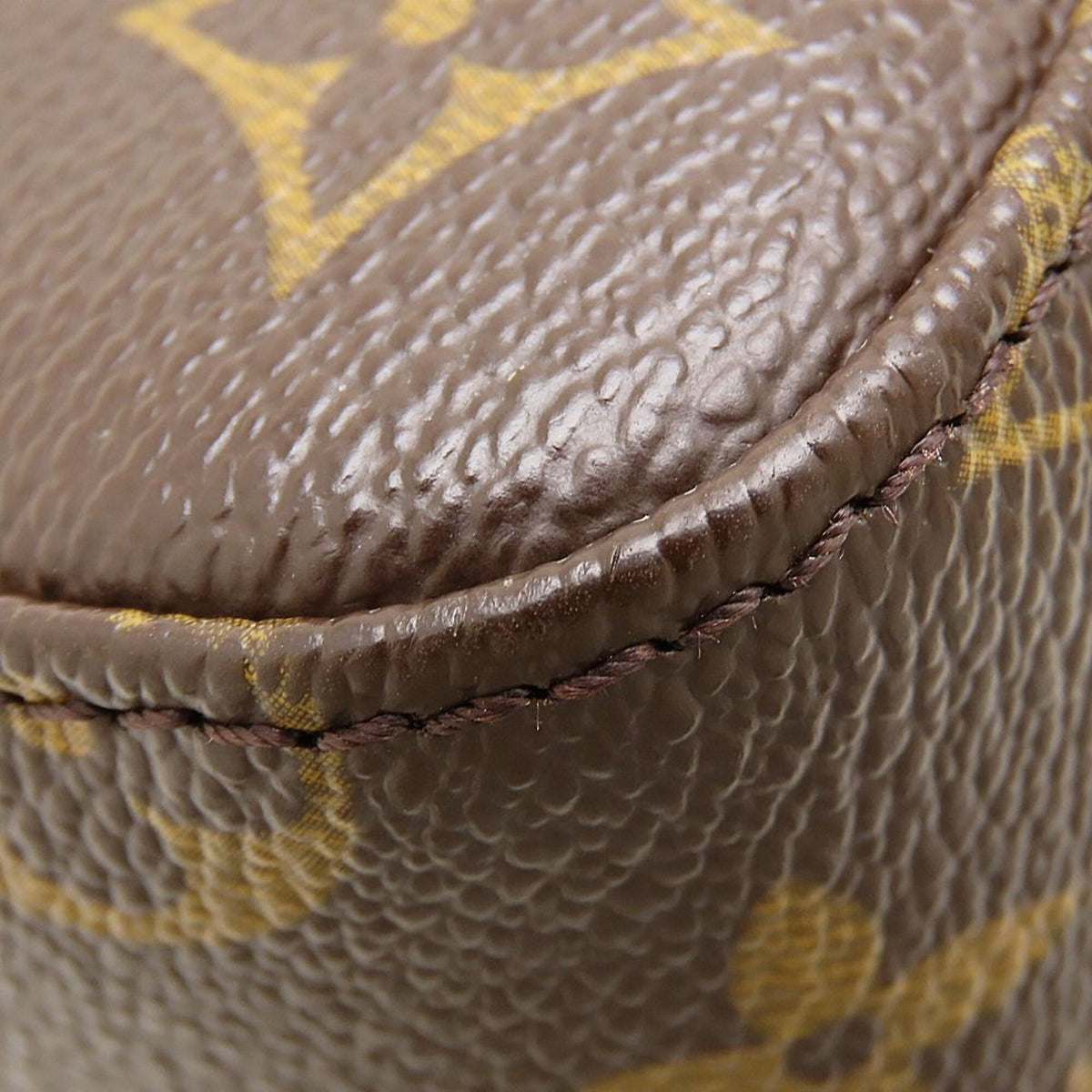 Louis Vuitton Brown Monogram Canvas Handbag (Pre-Owned)
