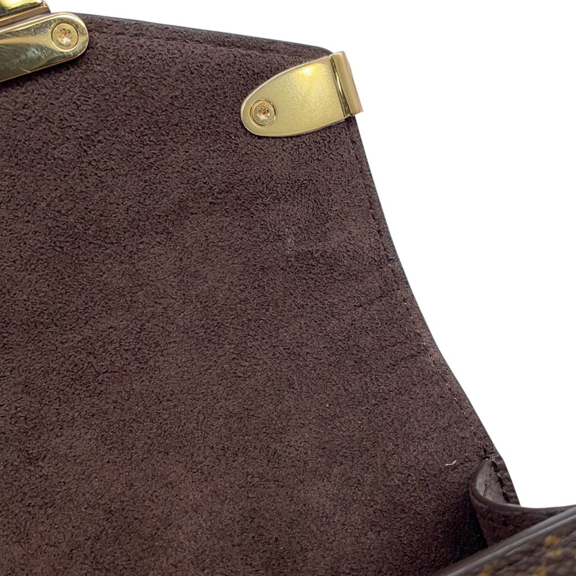 Louis Vuitton Brown Monogram Handbag Pochette (Pre-Owned)