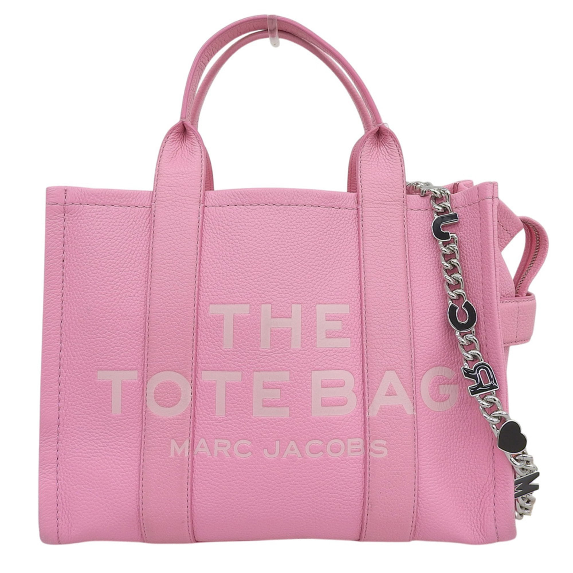Marc Jacobs Pink Leather Tote Bag (Pre-Owned)