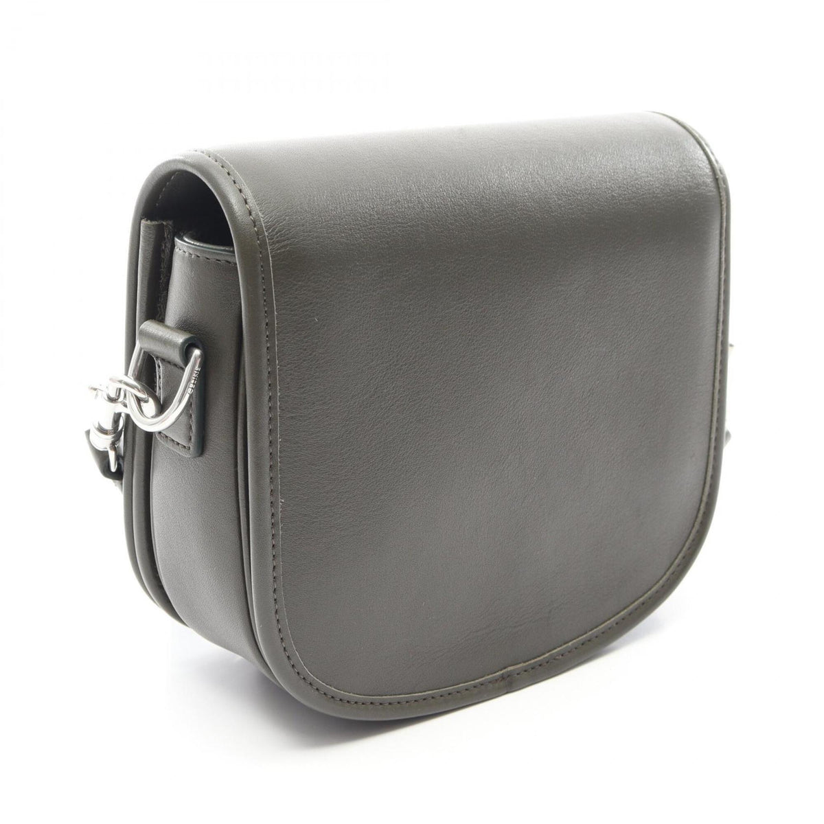Celine Green Leather Handbag Shoulder Bag (Pre-Owned)