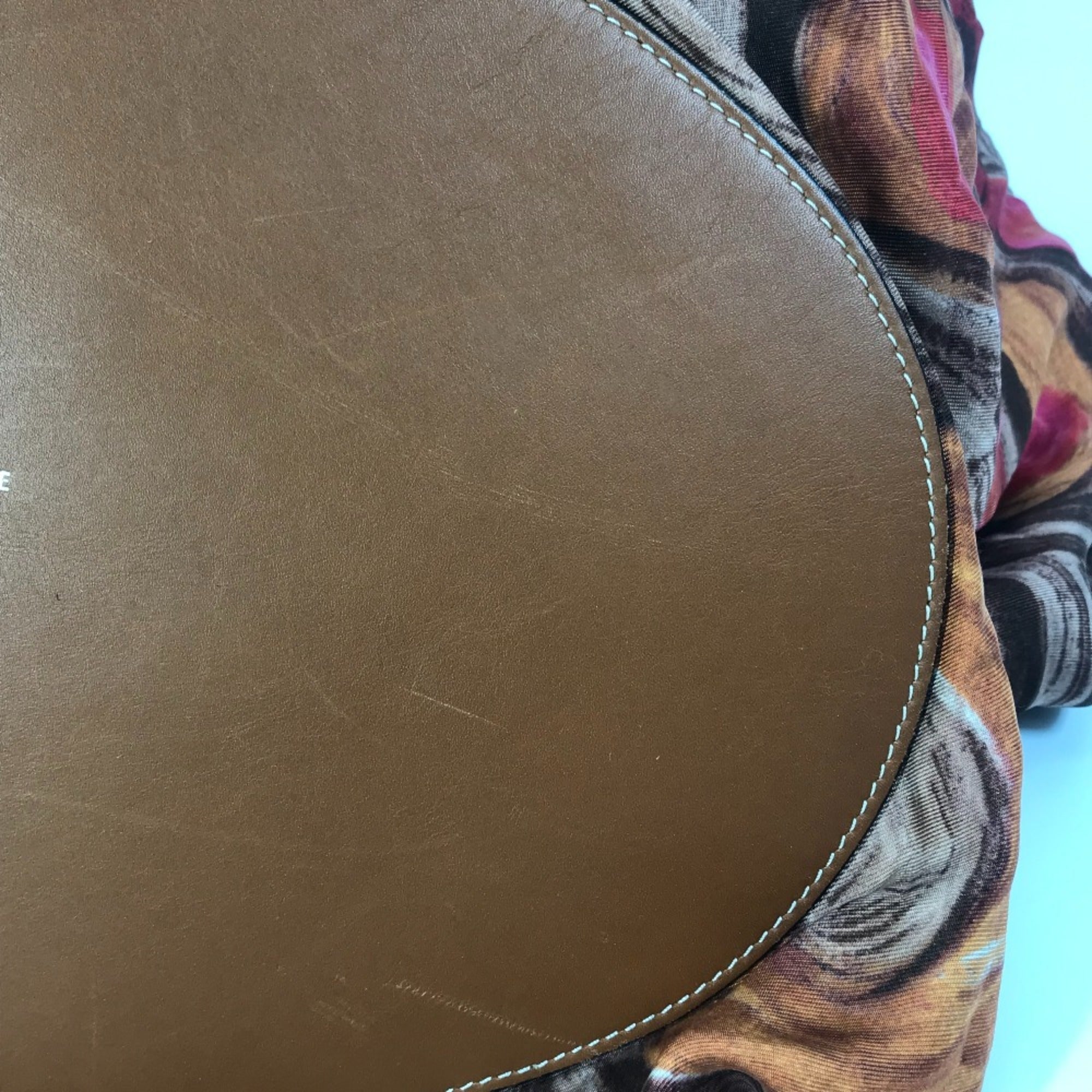 Celine Pink Cloth Shoulder Bag (Pre-Owned)