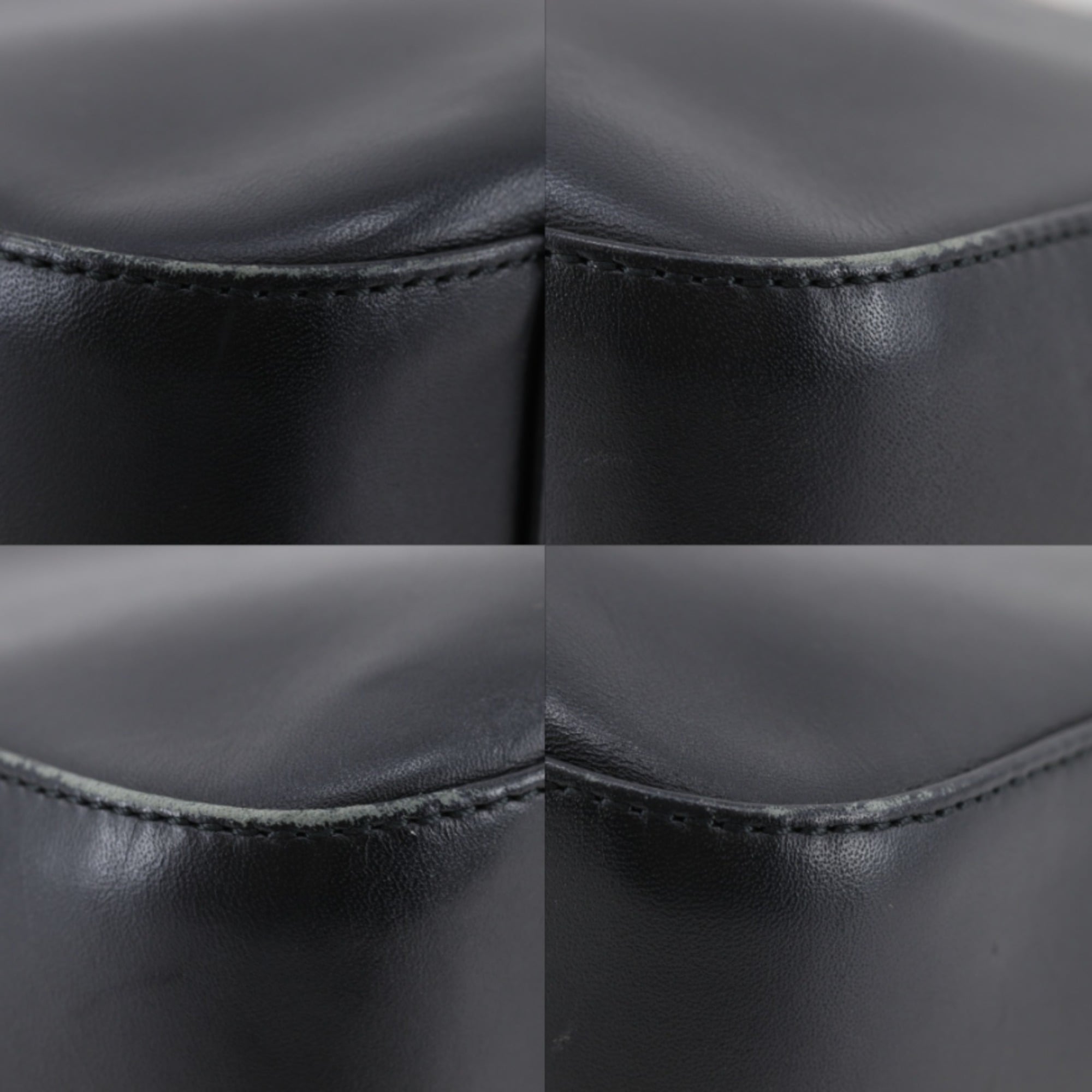 Burberry Black Leather Nylon Canvas Tote Bag (Pre-Owned)