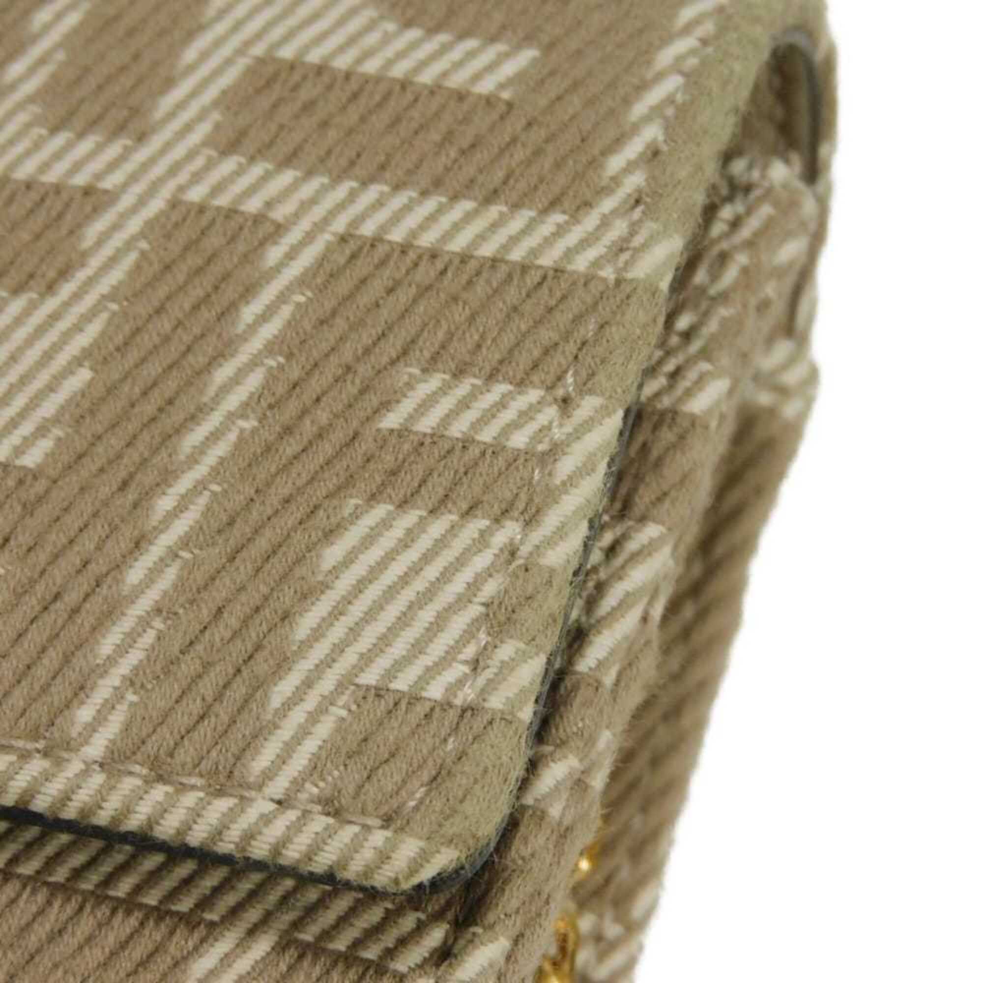 Fendi Beige Fabric Shoulder Bag (Pre-Owned)