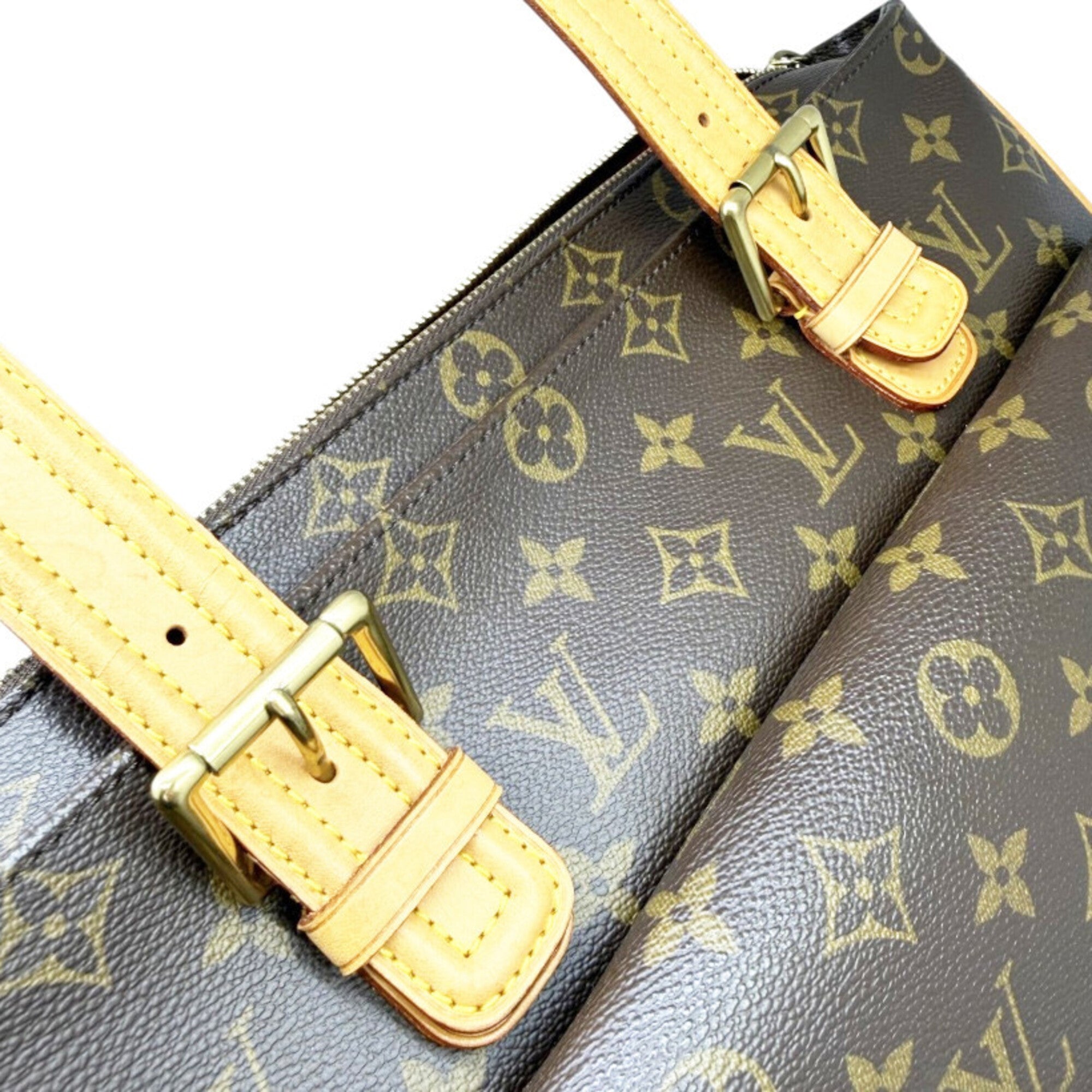 Louis Vuitton Monogram Brown Monogram Shoulder Bag Tote Bag (Pre-Owned)
