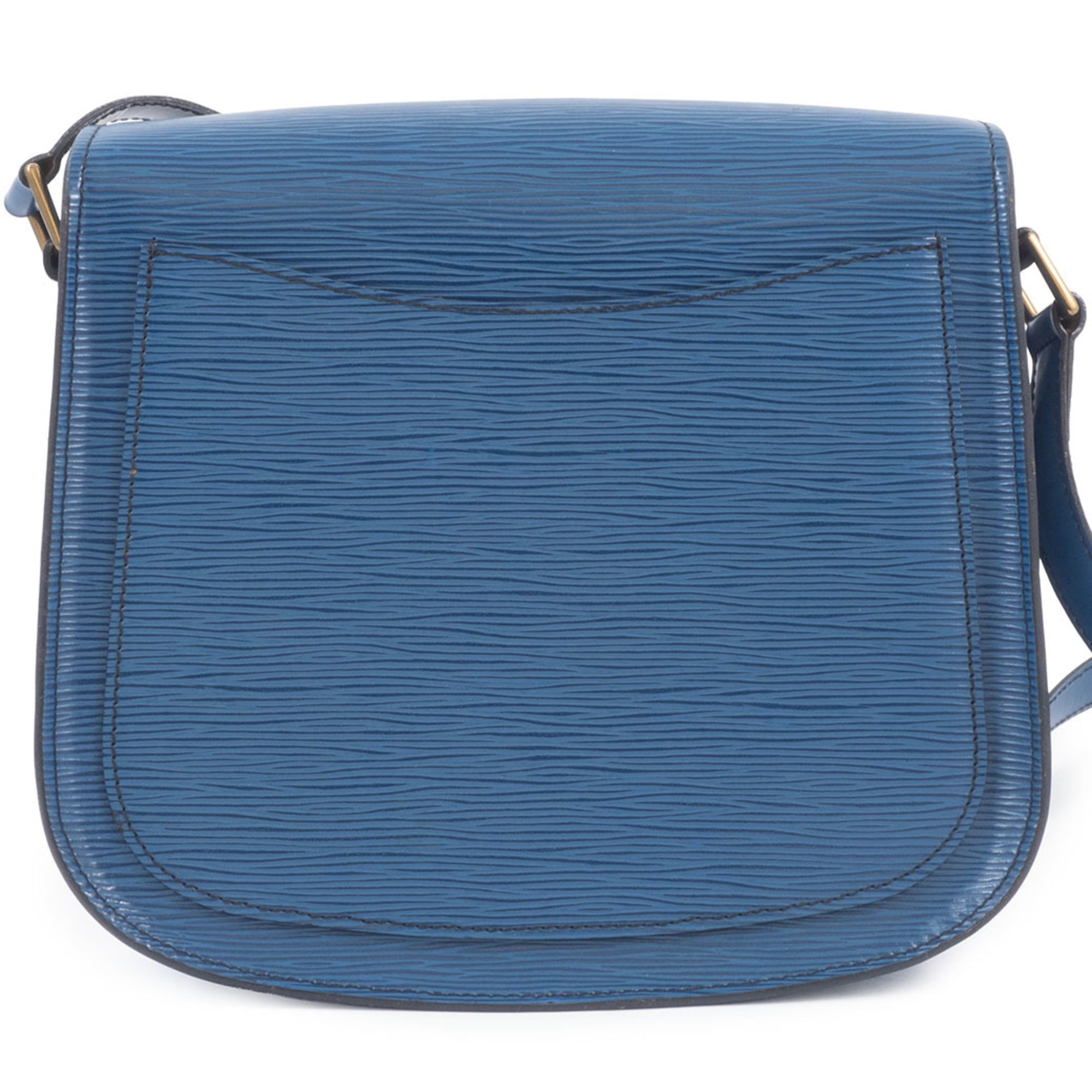 Louis Vuitton Epi Blue Epi Leather Shoulder Bag (Pre-Owned)