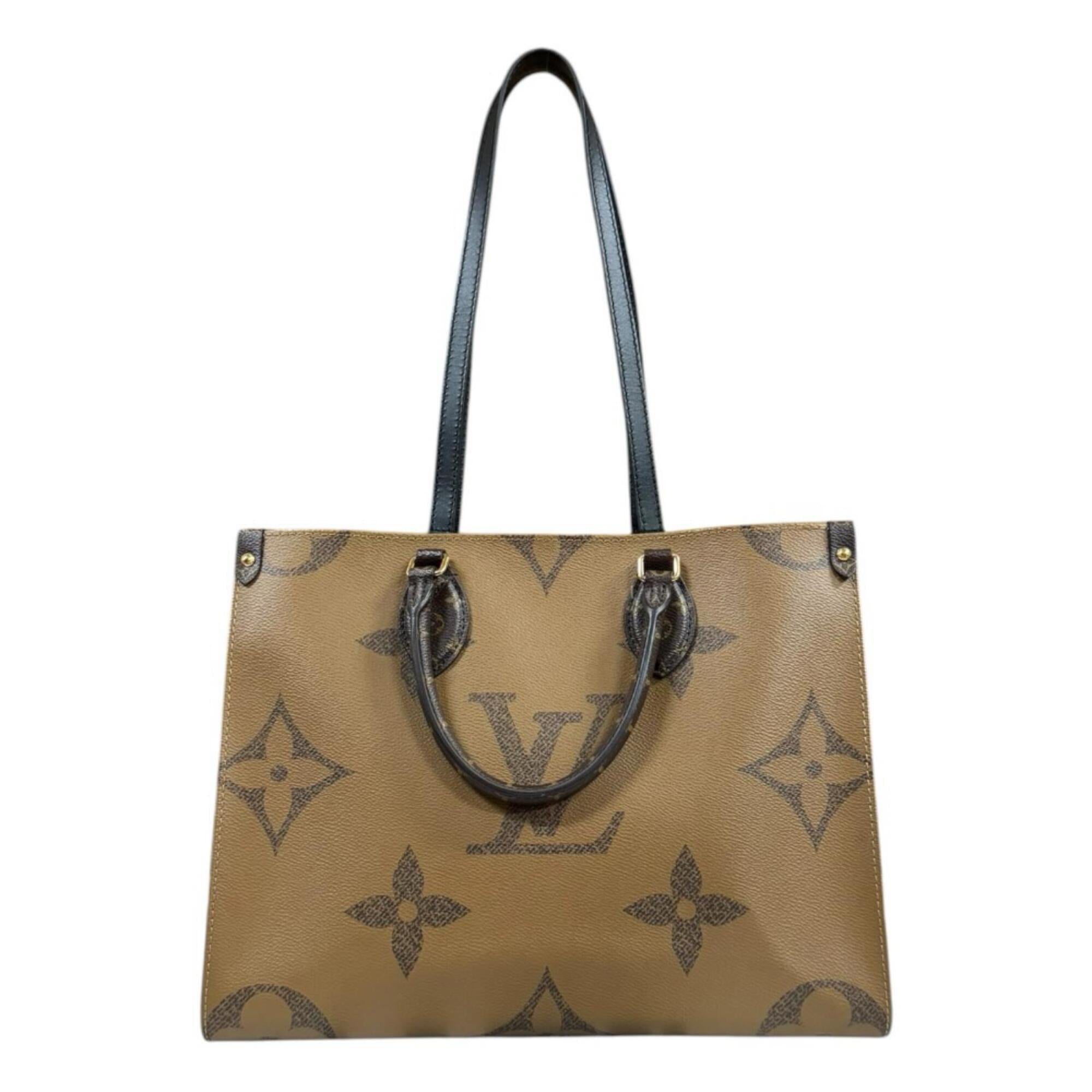 Louis Vuitton Monogram Reverse Brown Monogram Monogram Reverse Tote Bag (Pre-Owned)