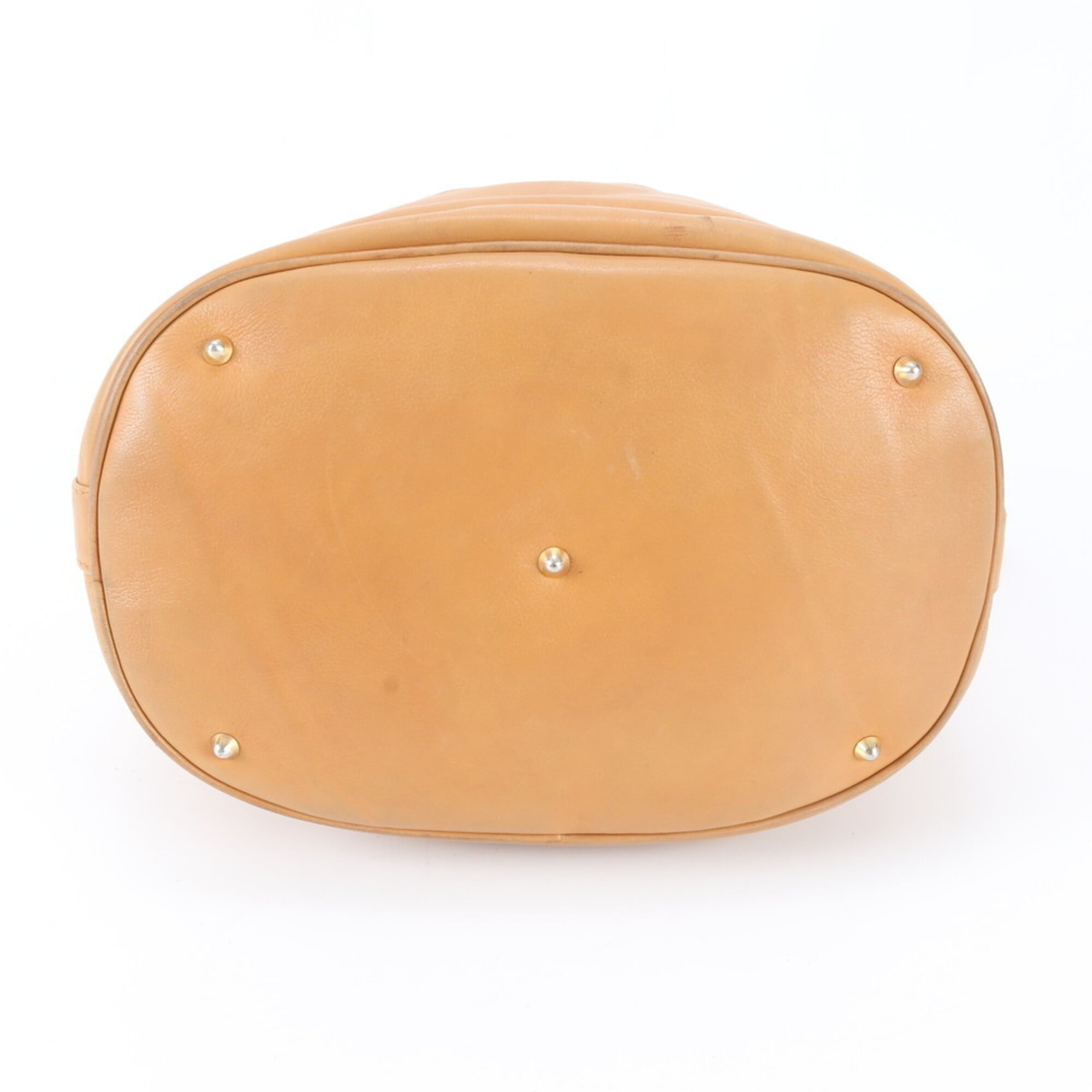 Gucci Brown Leather Shoulder Bag (Pre-Owned)
