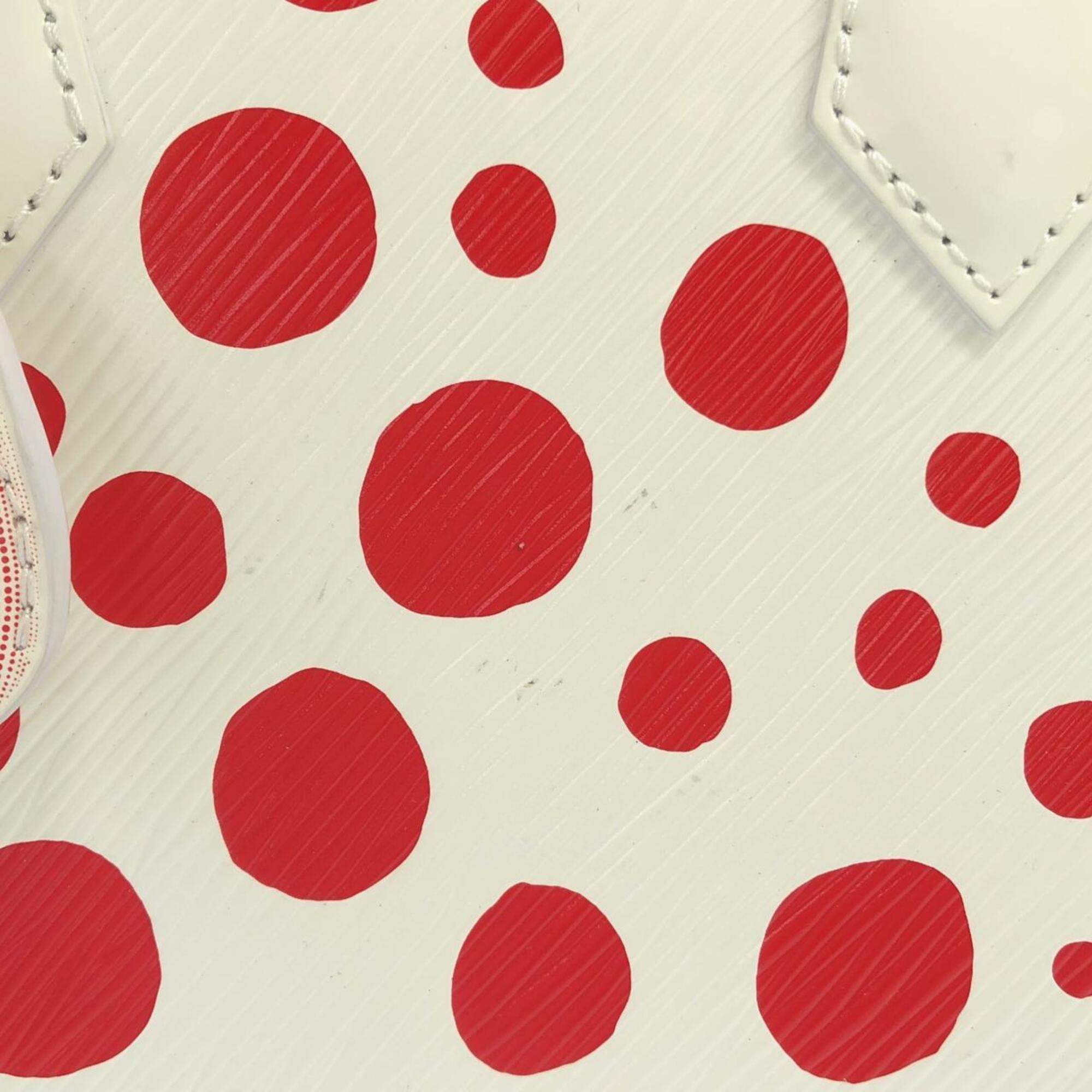 Louis Vuitton Rouge White Leather Handbag (Pre-Owned)