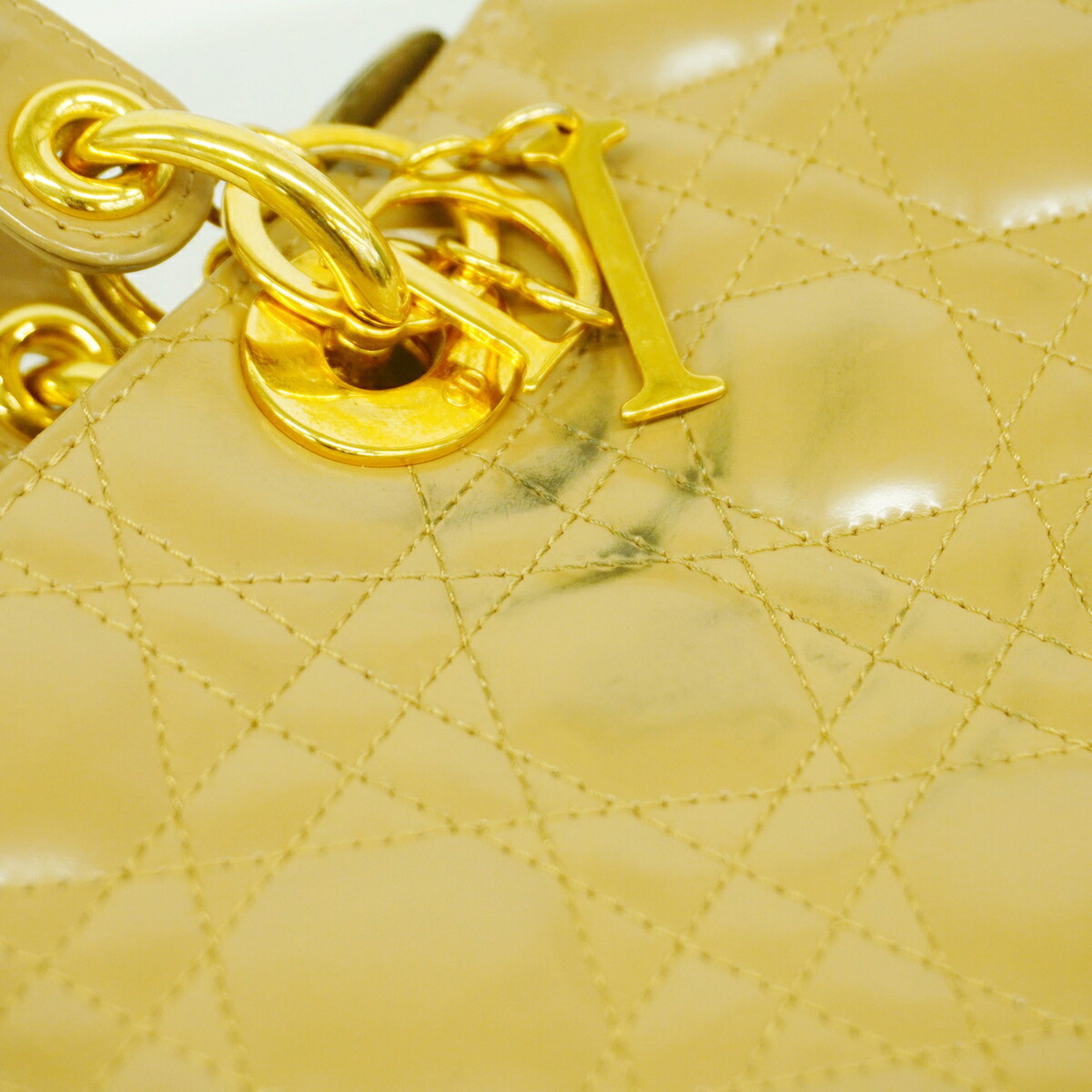 Christian Dior Beige Handbag (Pre-Owned)