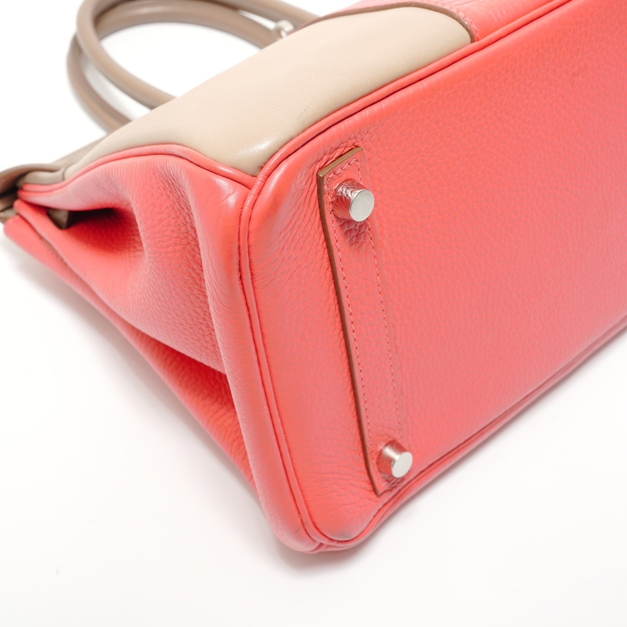 Hermes Pink Handbag (Pre-Owned)