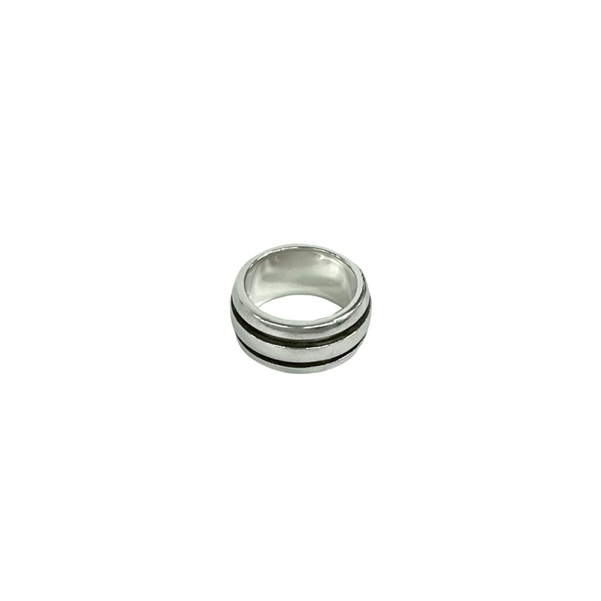 Tiffany Silver Silver 925 Band Ring (Pre-Owned)