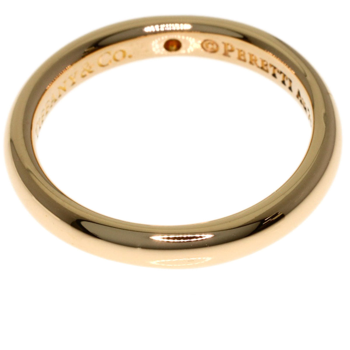 Tiffany Pink Gold (18K) Band Ring (Pre-Owned)