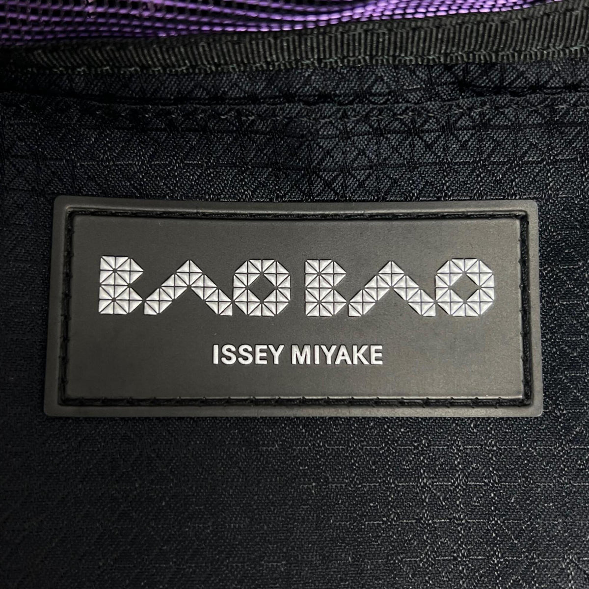 Issey Miyake Purple Polyester Nylon Handbag (Pre-Owned)
