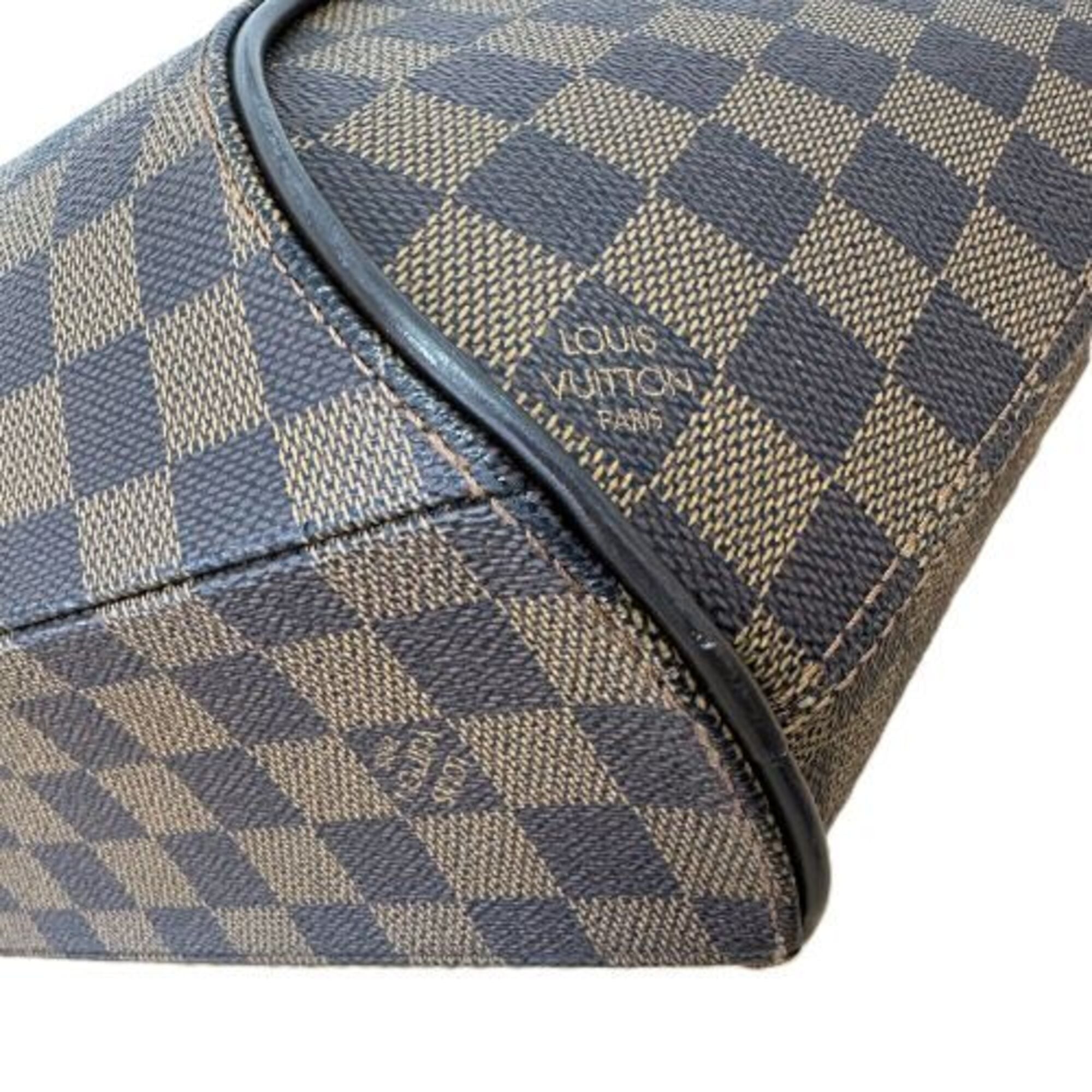 Louis Vuitton Brown Leather Handbag (Pre-Owned)
