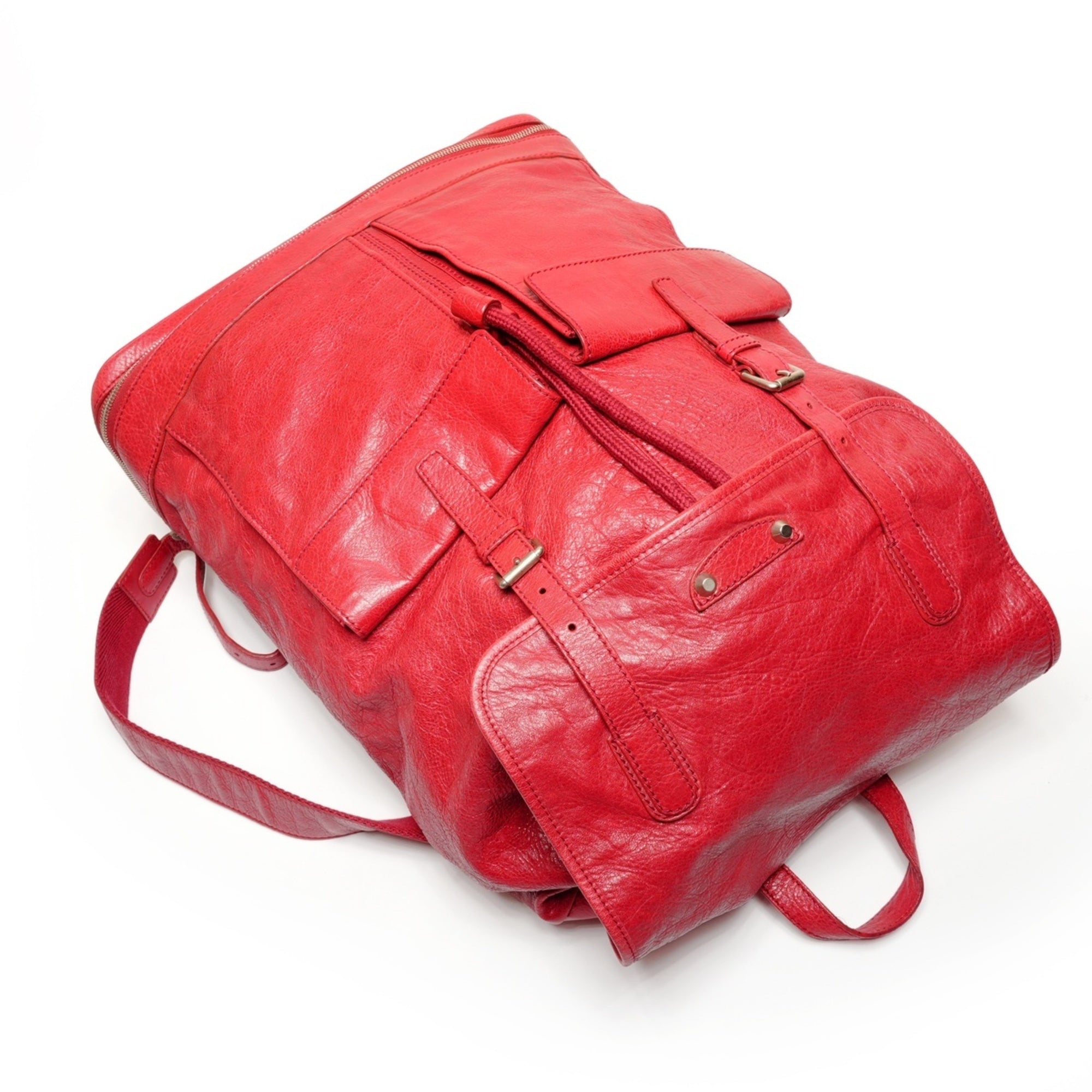 Balenciaga Red Color Backpack (Pre-Owned)