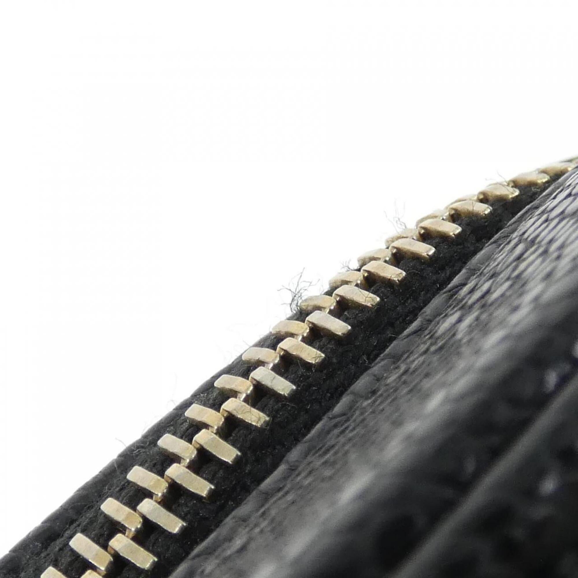 Chanel Black Grained Calfskin Handbag Shoulder Bag (Pre-Owned)