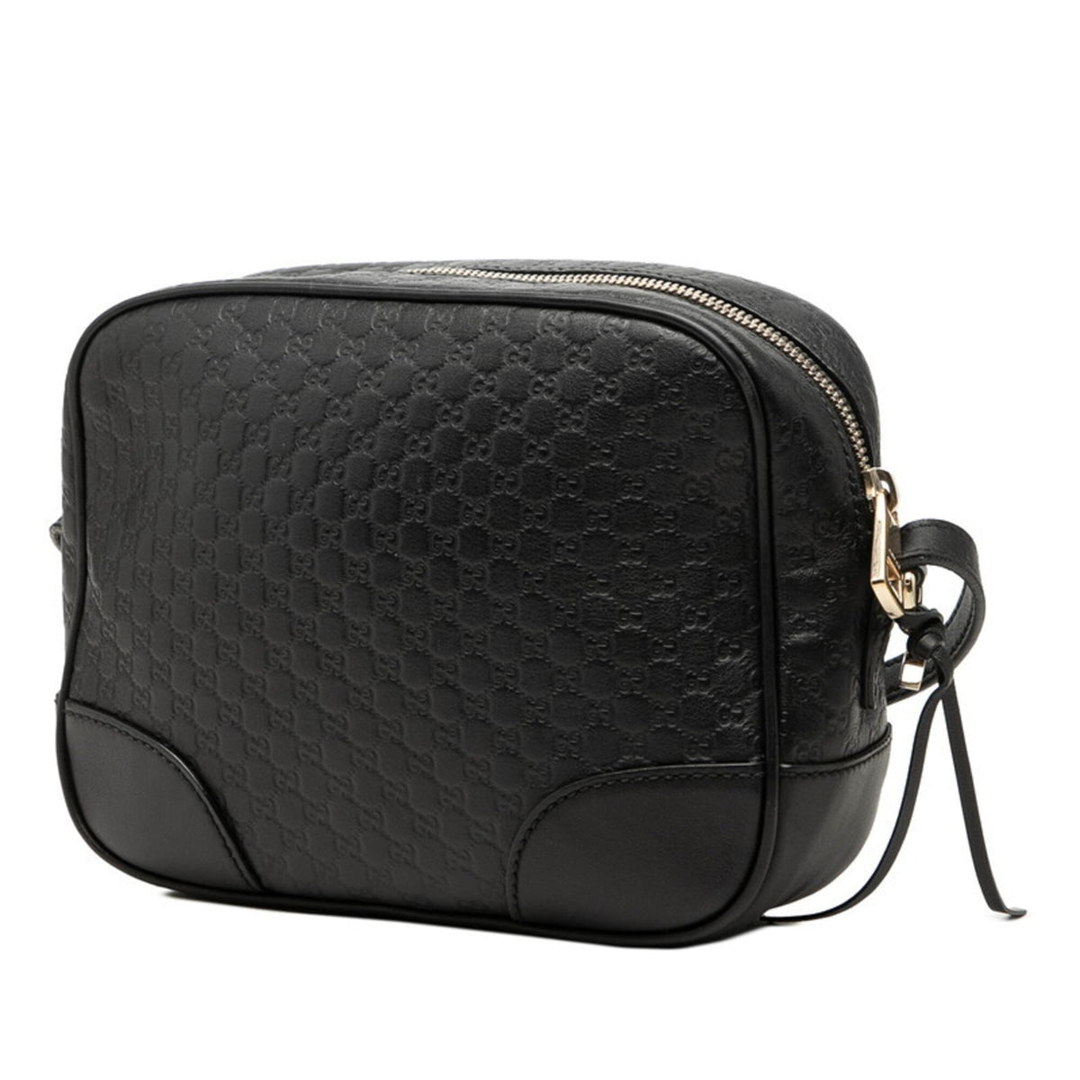 Gucci Black Leather Shoulder Bag (Pre-Owned)