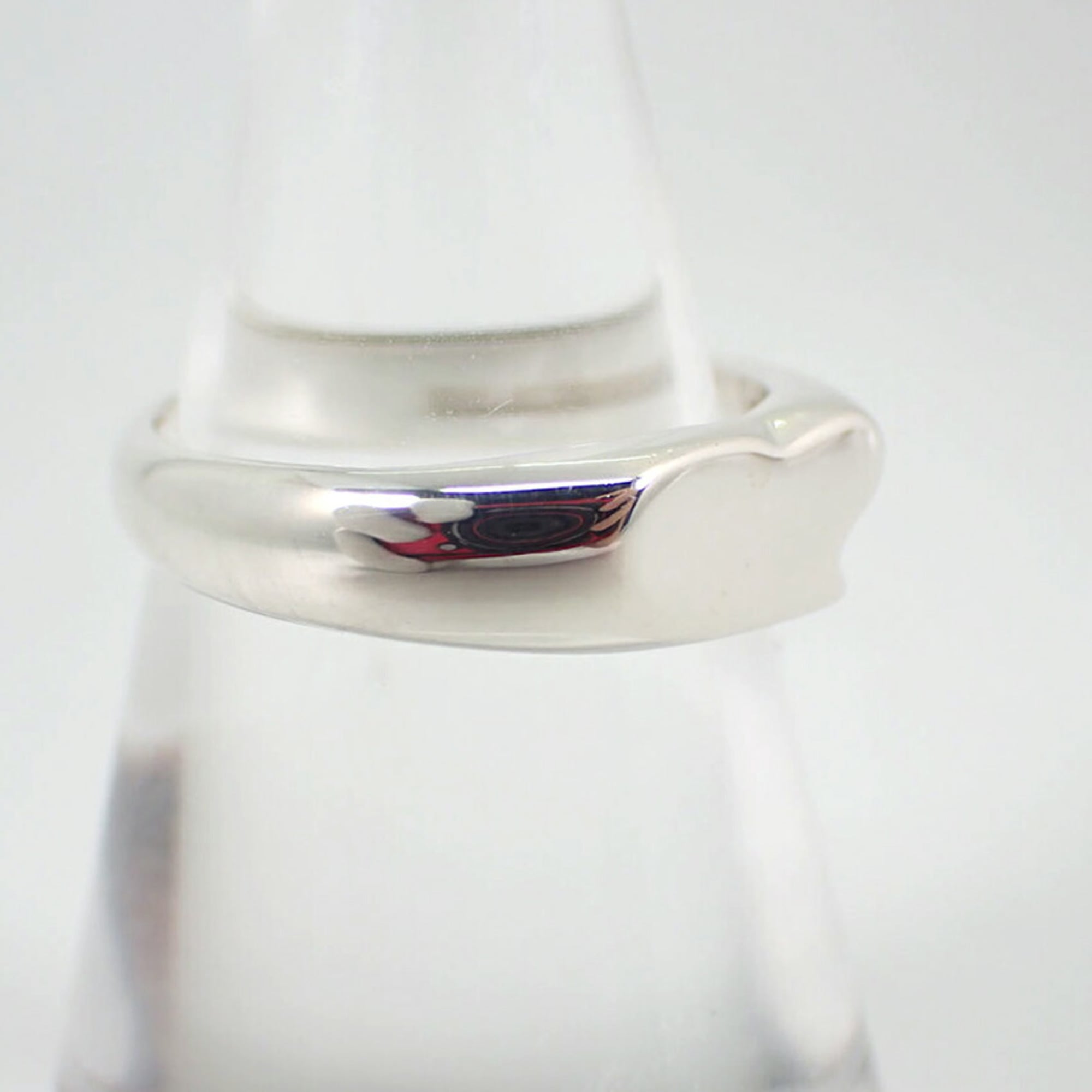 Tiffany Sterling Silver 925 Band Ring (Pre-Owned)