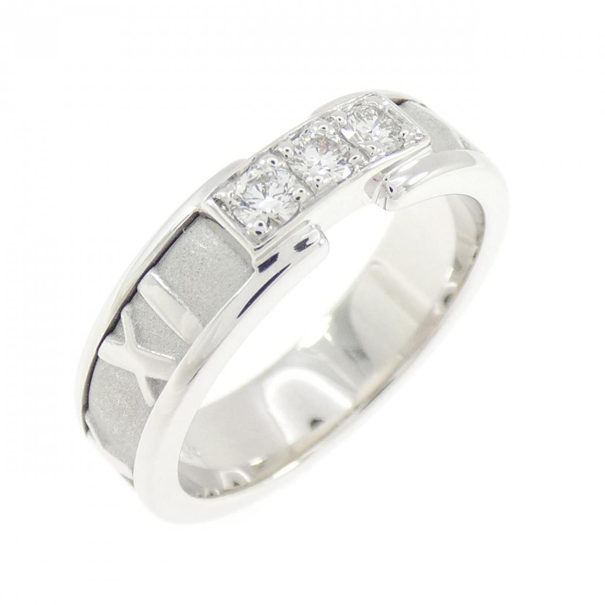 Tiffany White Gold (18K) Band Ring (Pre-Owned)